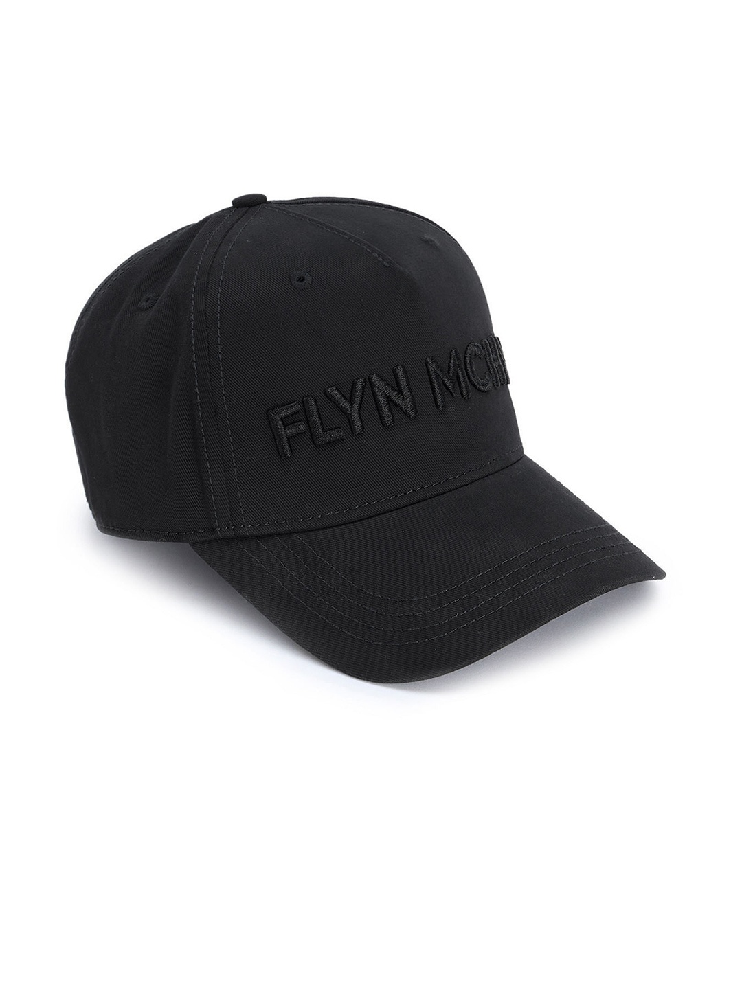 

Flying Machine Men Embroidered Twill Baseball Cap, Black