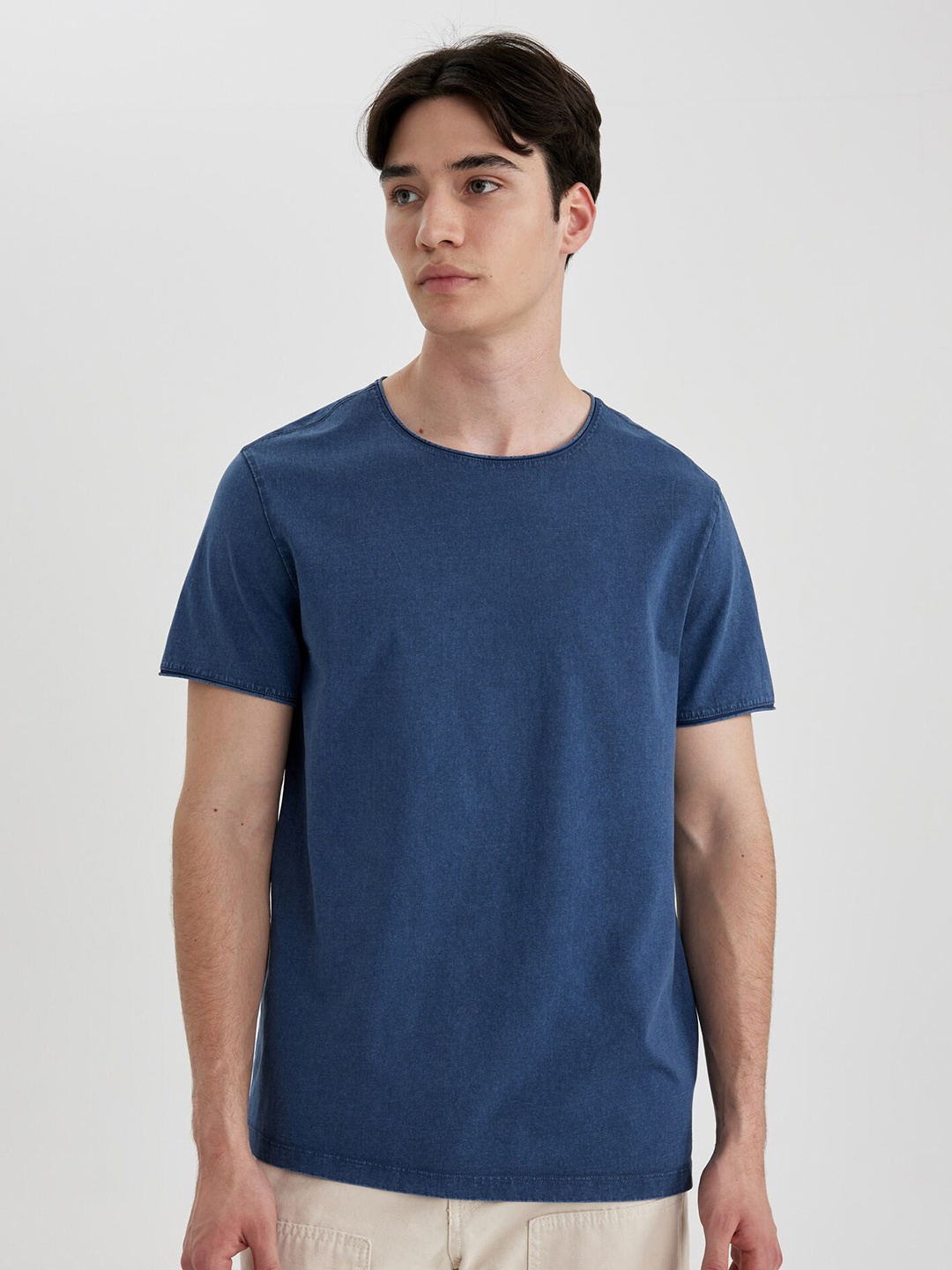 

DeFacto Men T-shirt, Blue