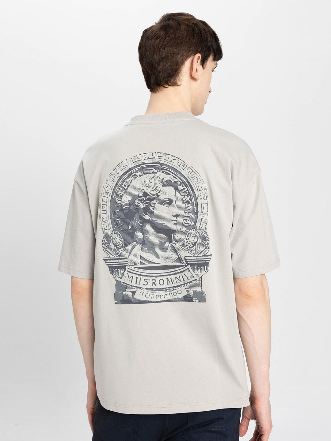 

DeFacto Men Printed T-shirt, Off white
