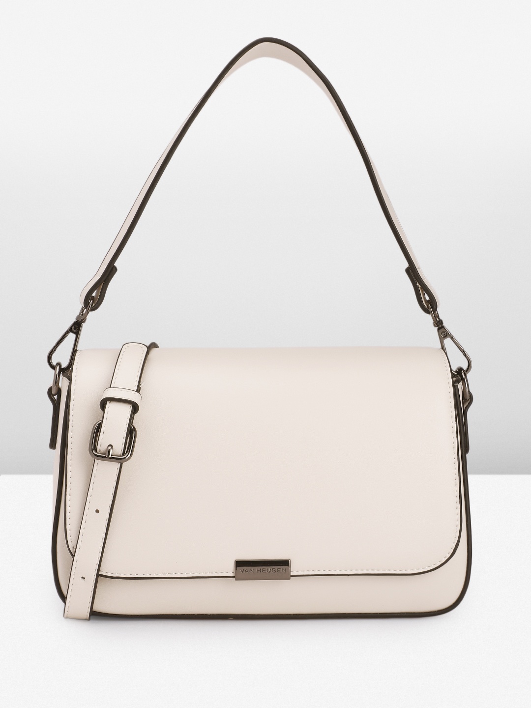 

Van Heusen Structured Shoulder Bag, Off white