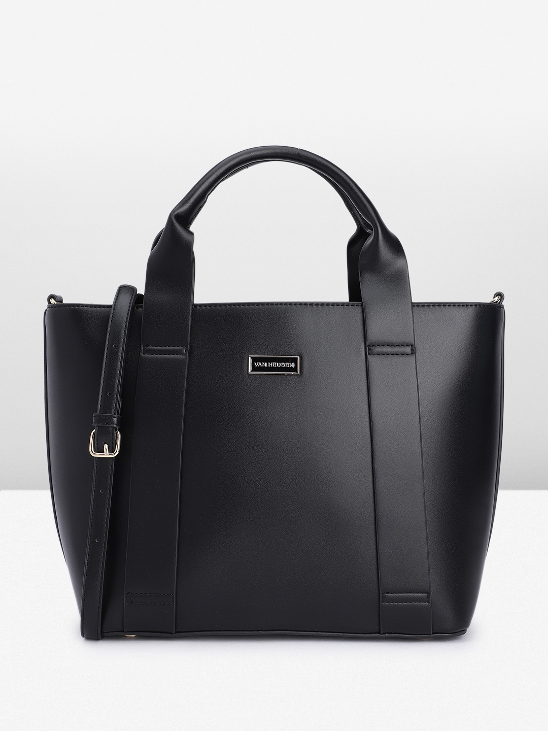 

Van Heusen Structured Handheld Bag, Black