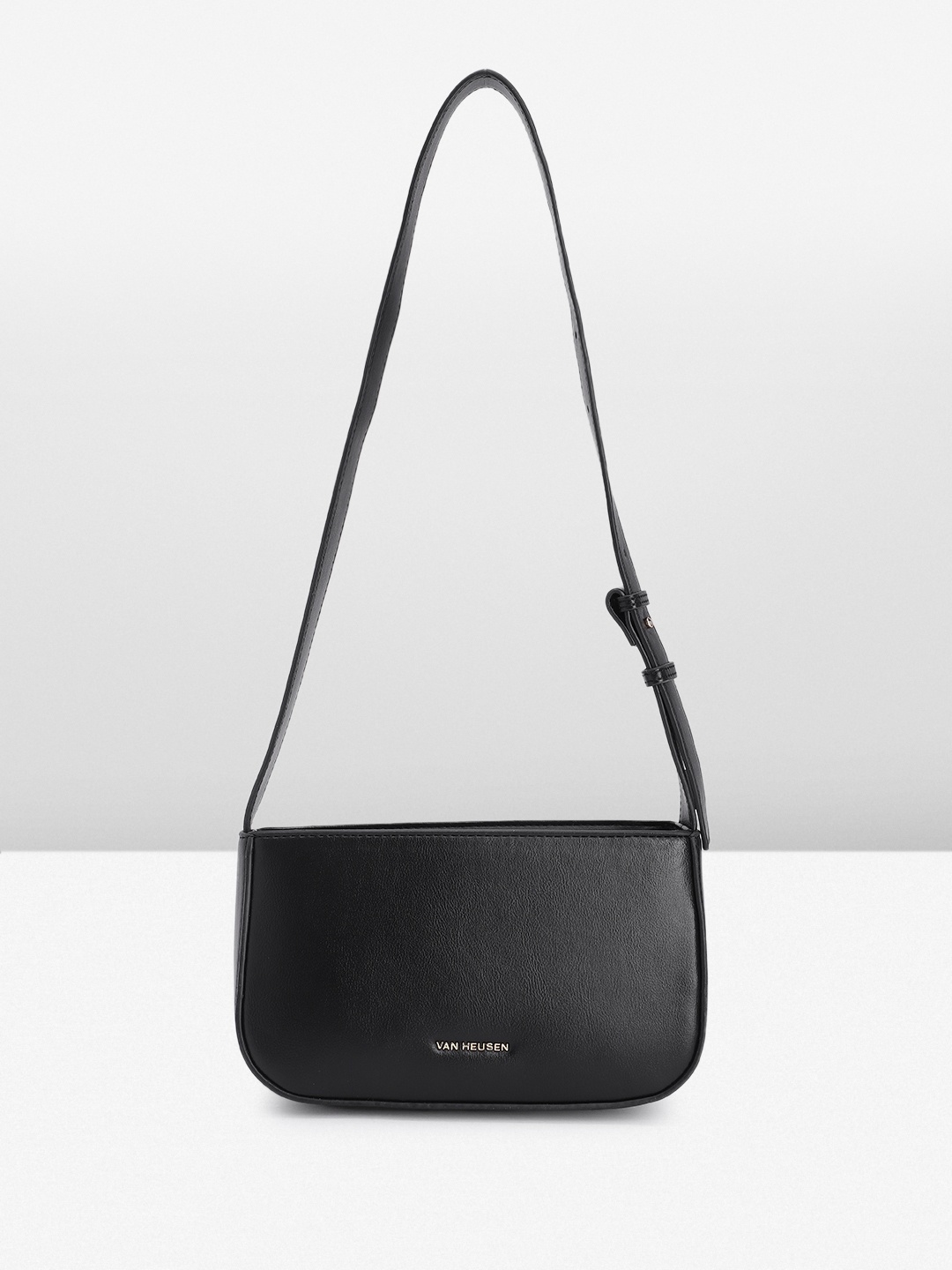 

Van Heusen Structured Sling Bag, Black