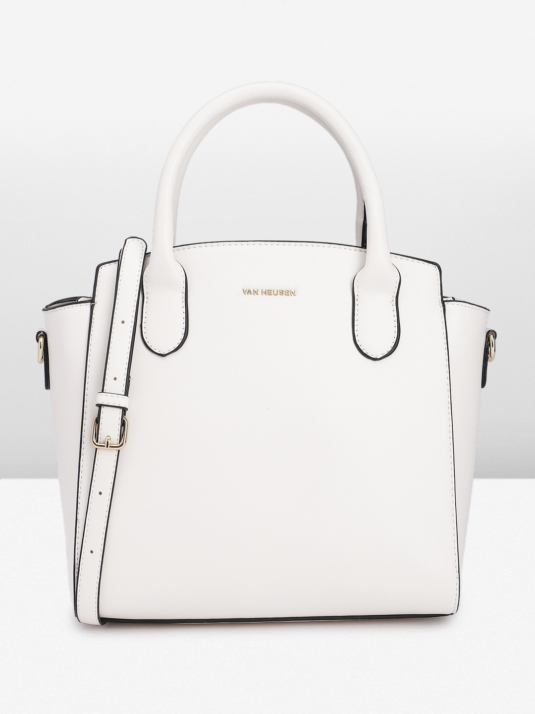 

Van Heusen Structured Handheld Bag, White