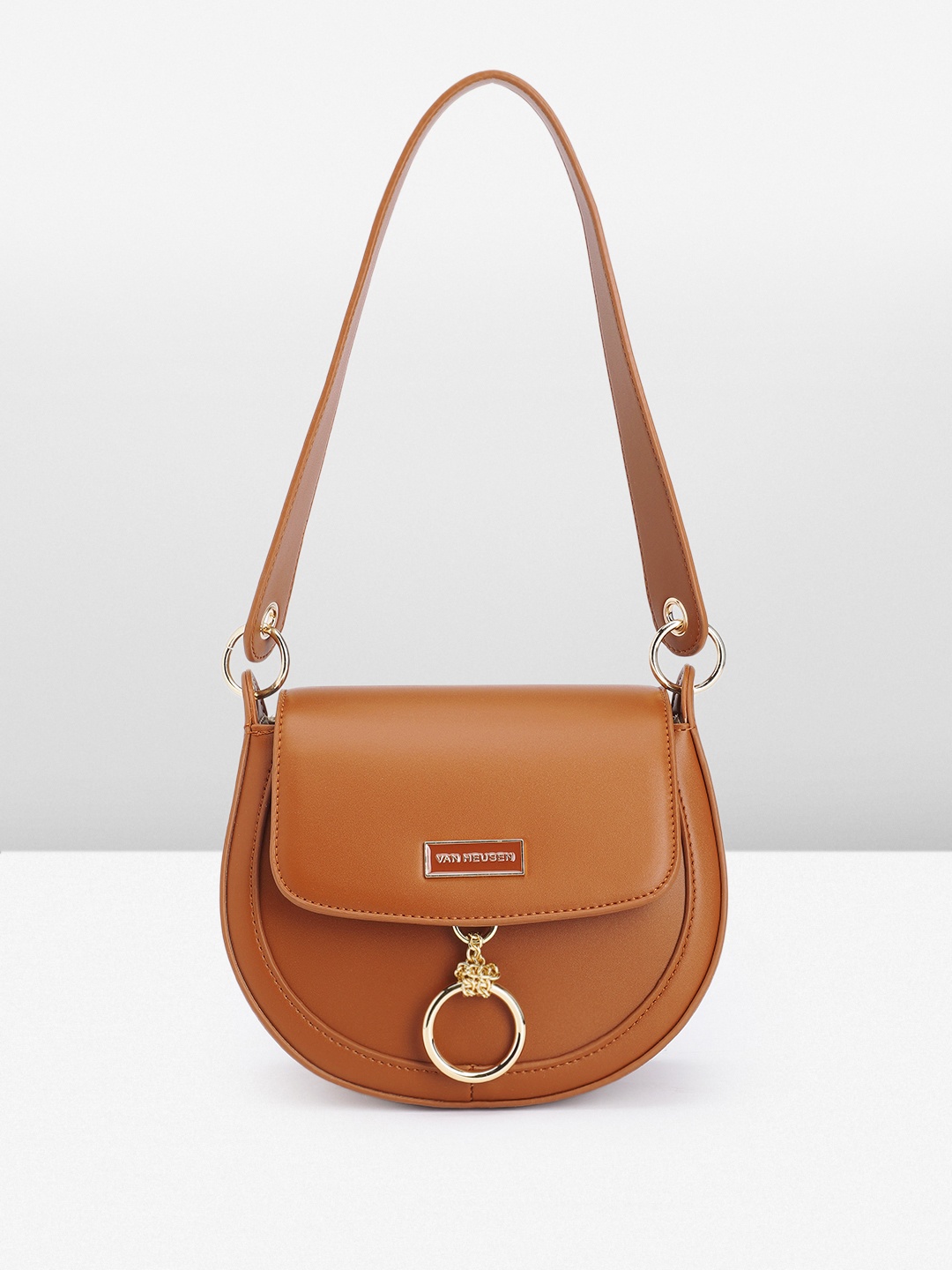 

Van Heusen Structured Shoulder Bag, Brown