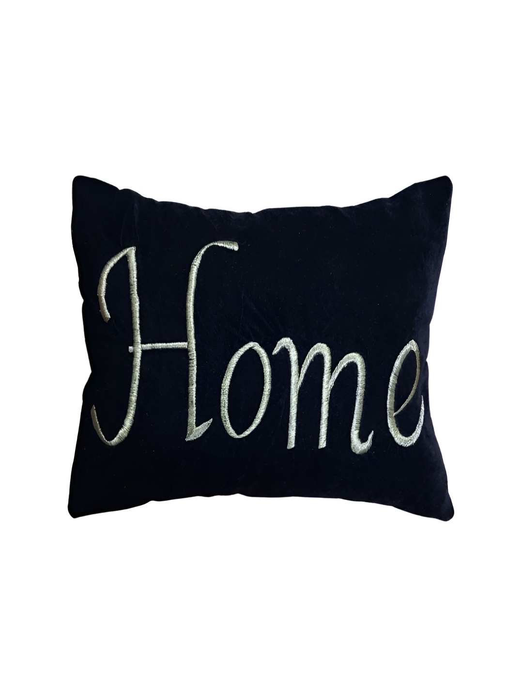 

THROWPILLOW Black Embellished Rectangle Cushion Covers