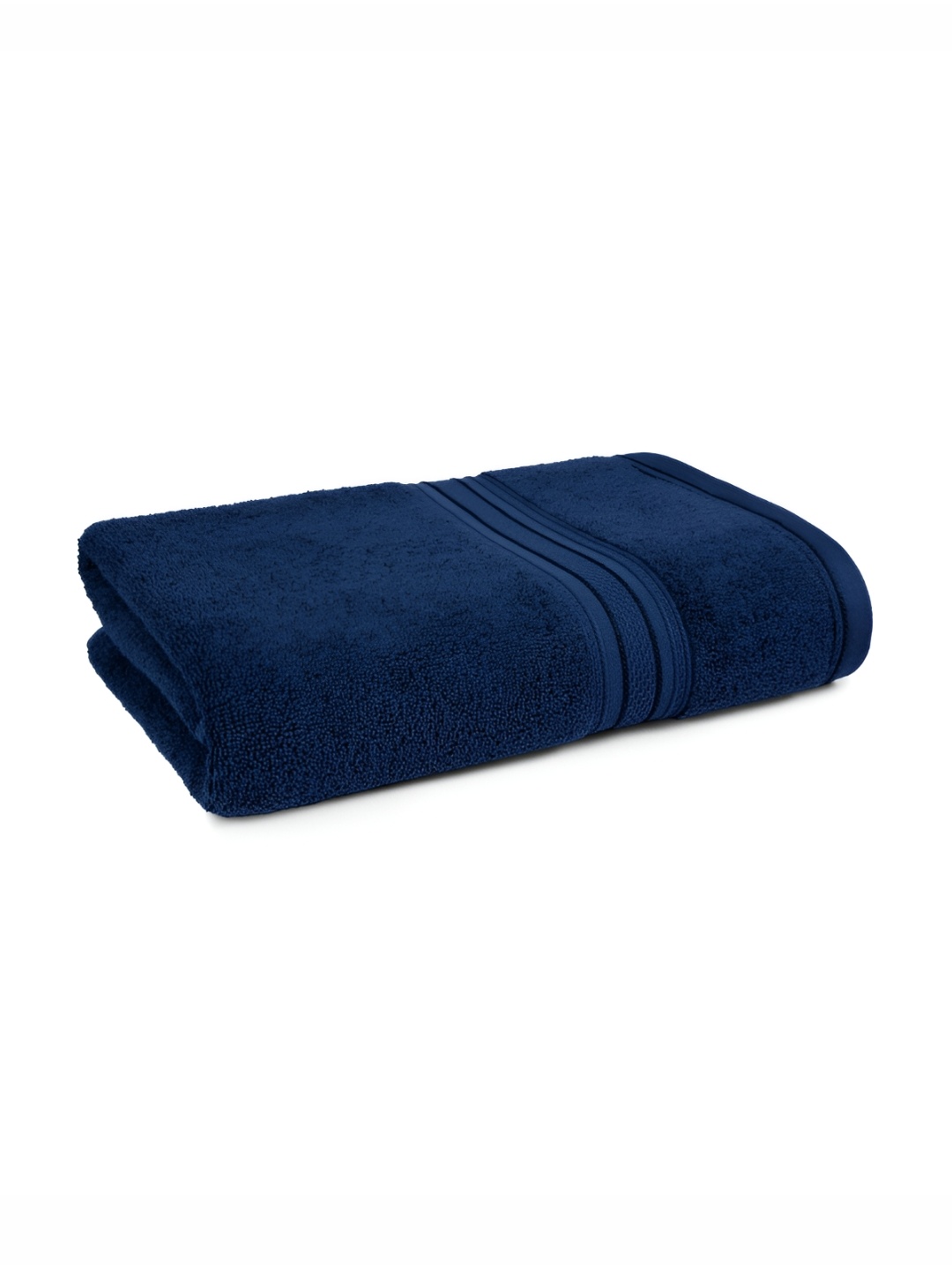 

MYTRIDENT Classic Blue Pure Cotton 525 GSM Bath Towel