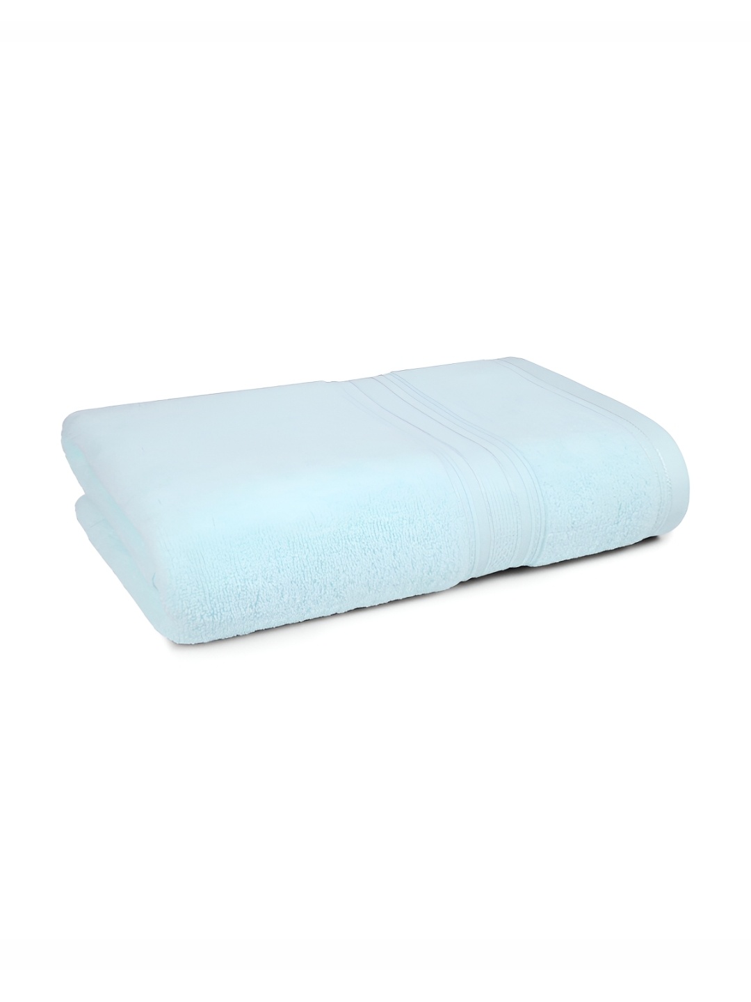 

MYTRIDENT Classic Turquoise Blue Pure Cotton 525 GSM Bath Towel