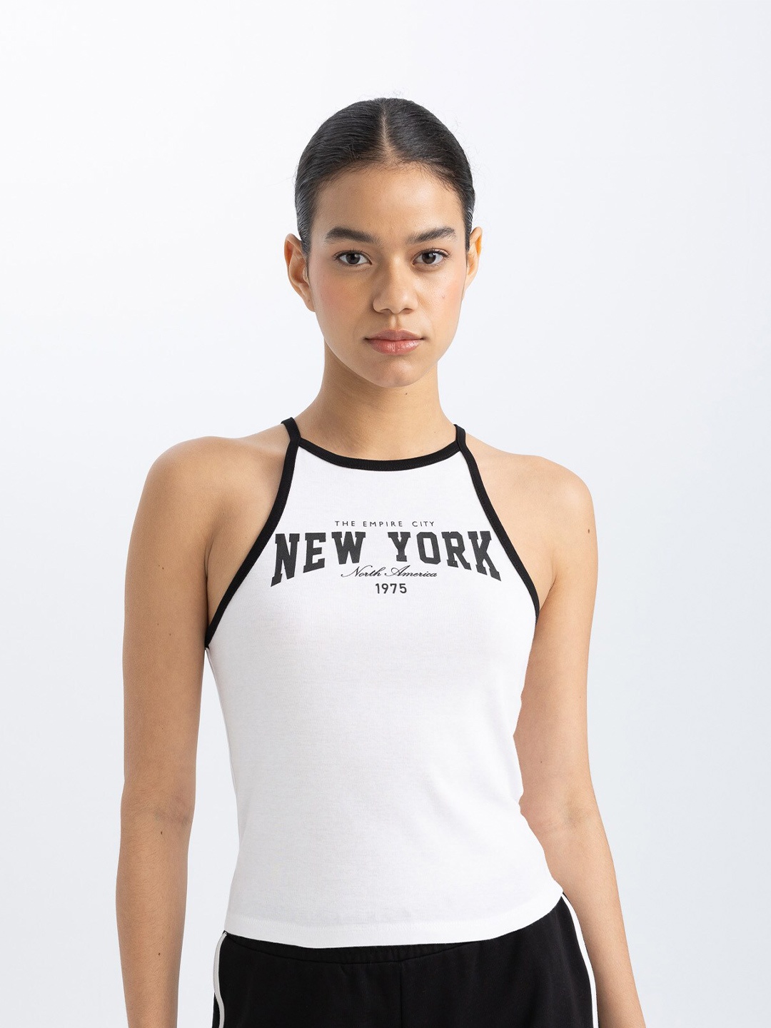 

DeFacto Print Cotton Top, Na