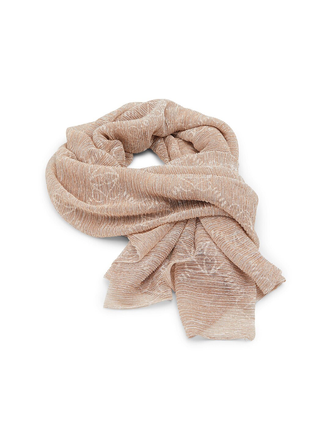 

ALDO Women Printed Scarf, Rose gold