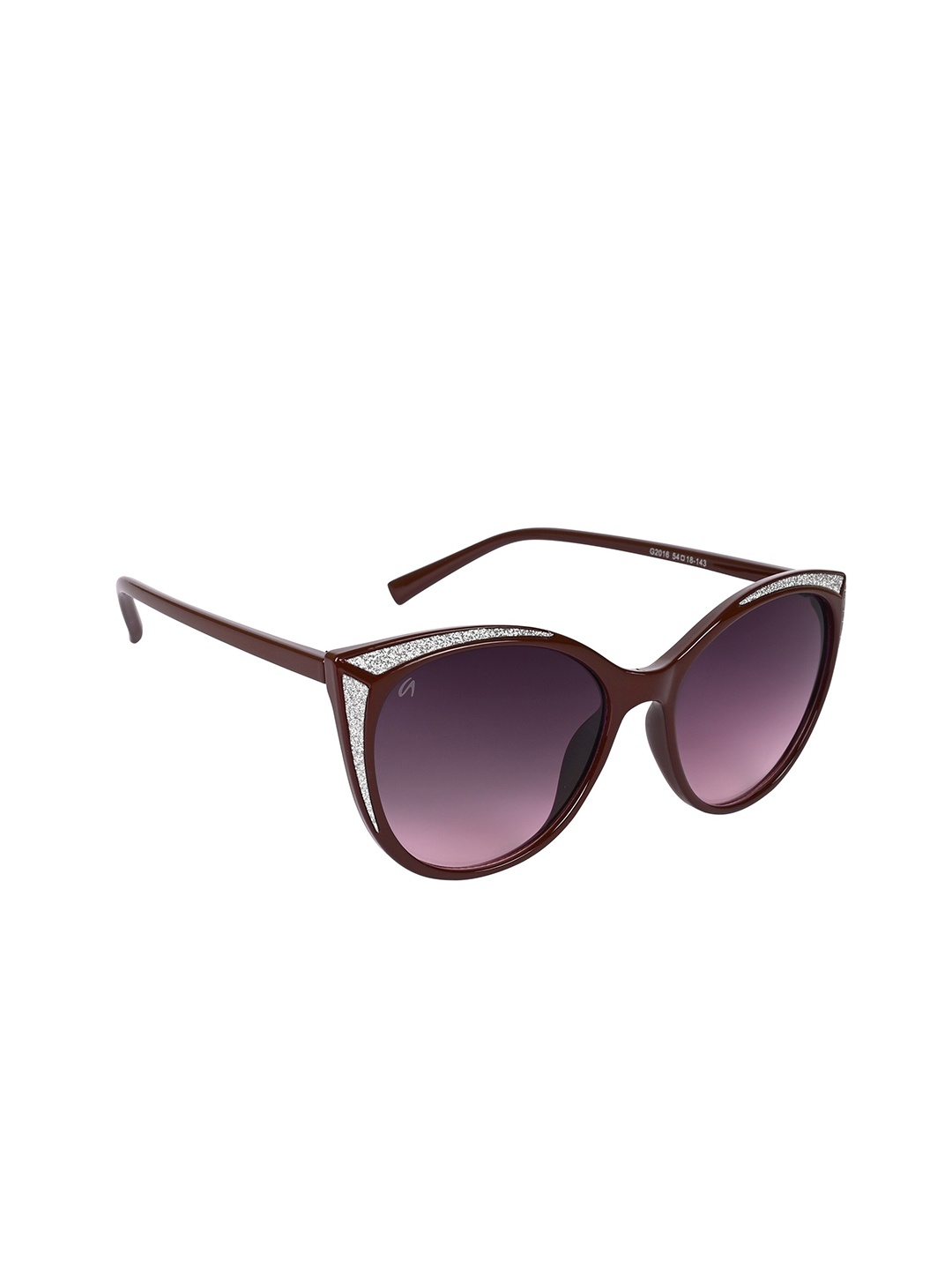 

AISLIN Women Cateye Sunglass With UV Protected Lens ES_13502-84-AS, Purple