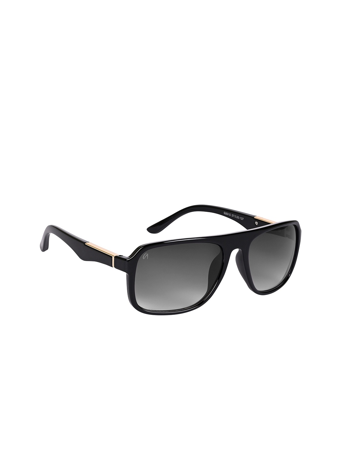 

AISLIN Men Rectangle Sunglasses With UV Protected Lens ES_13527-95-AS-2015, Grey