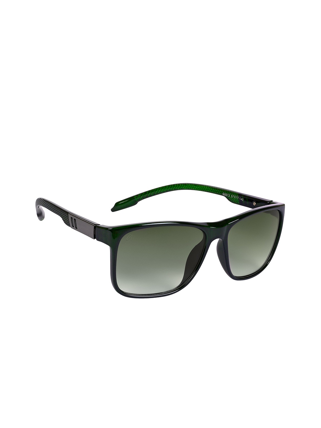 

AISLIN Men Wayfarer Sunglass with UV Protected Lens ES_13520-95-AS-2013-GRN-GRGN-WF, Green