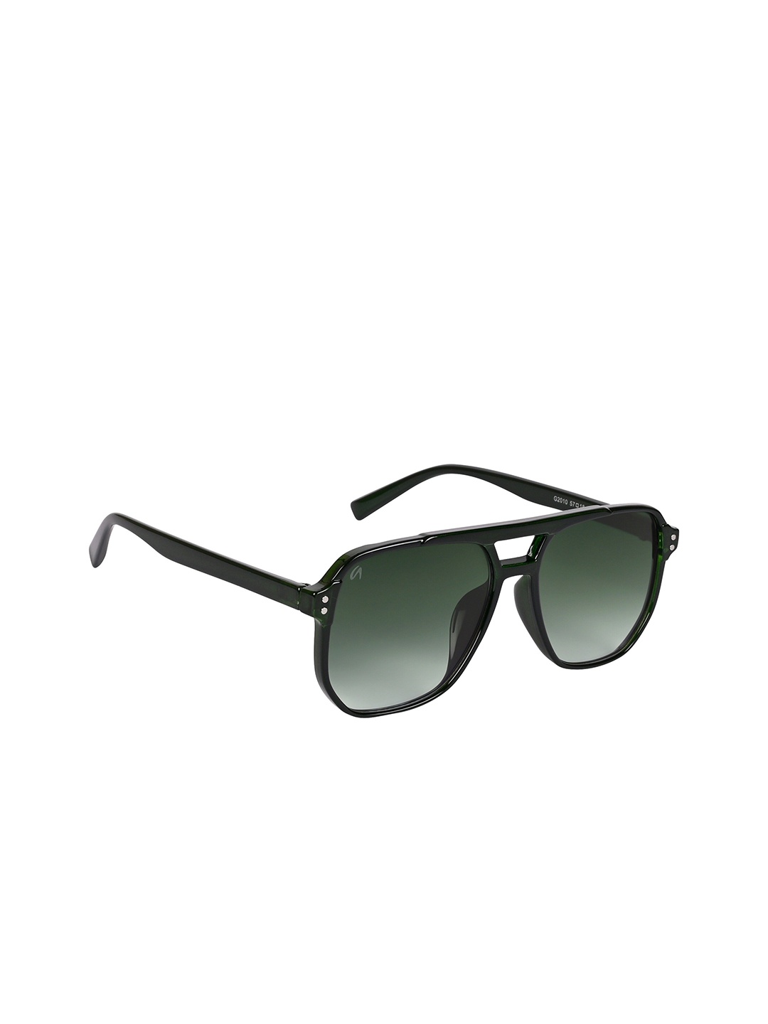 

AISLIN Men Wayfarer Sunglass with UV Protected Lens ES_13520-95-AS-2013-GRN-GRGN-WF, Green