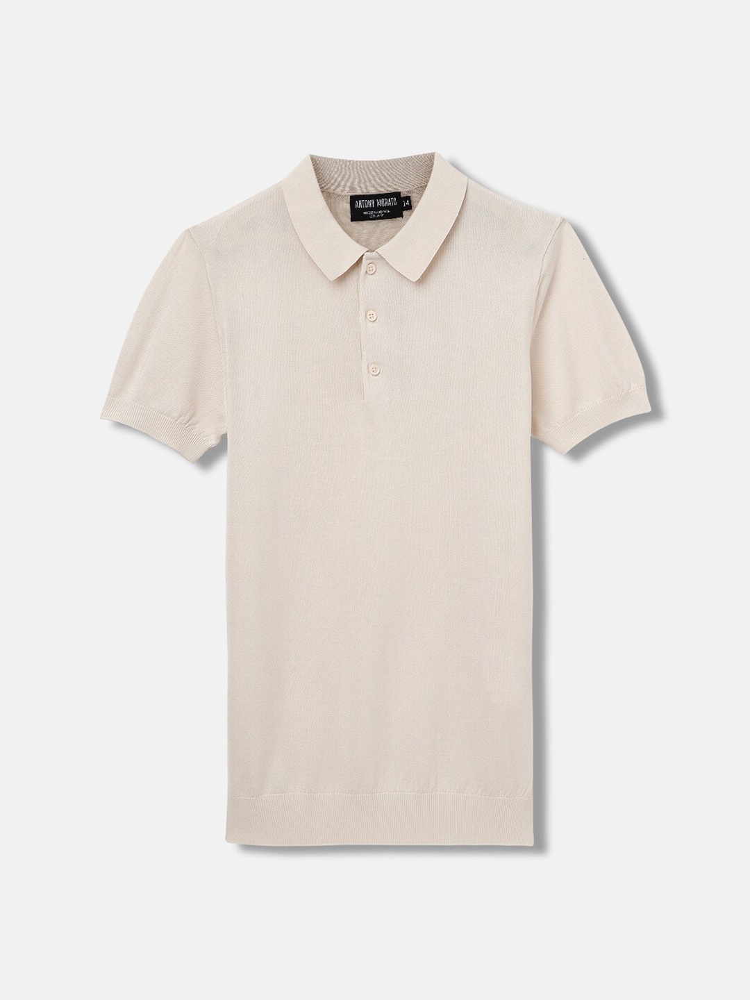 

Antony Morato Boys Polo Collar Casual T-shirt, Beige