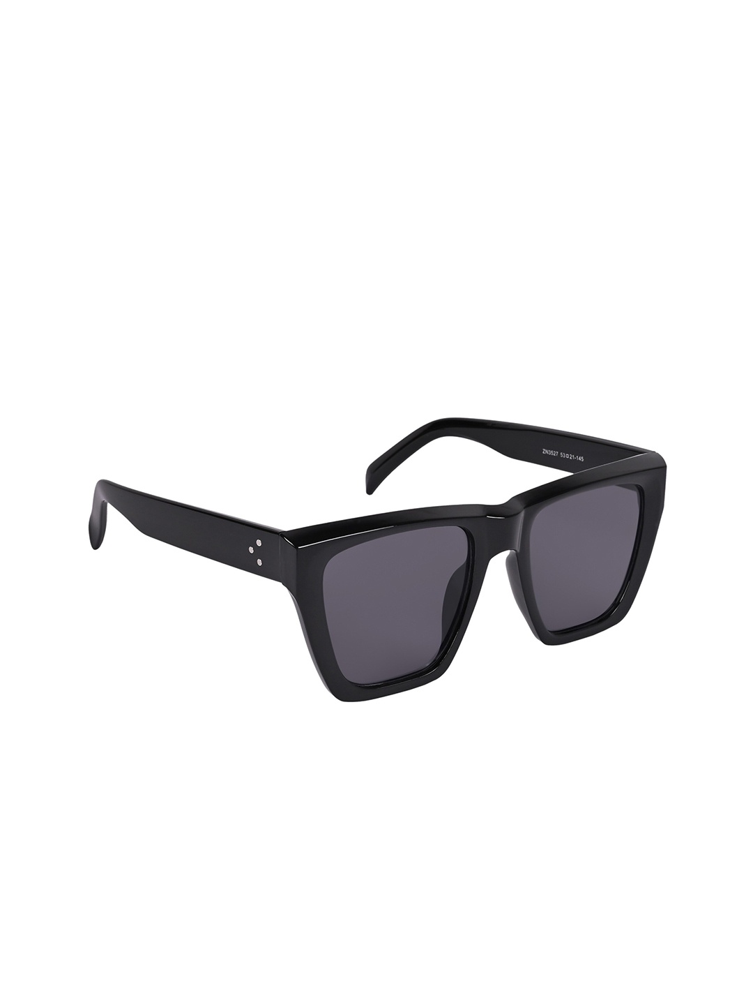 

NuVew Unisex Oversized Sunglasses with UV Protected Lens ES_16454-32-NW-3527-BLK-BLK-OSWF, Black