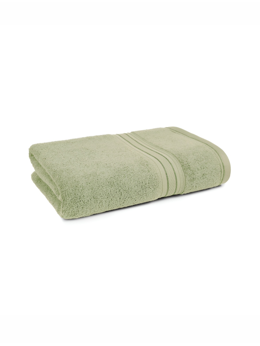 

MYTRIDENT Green Cotton 500 GSM Bath Towel