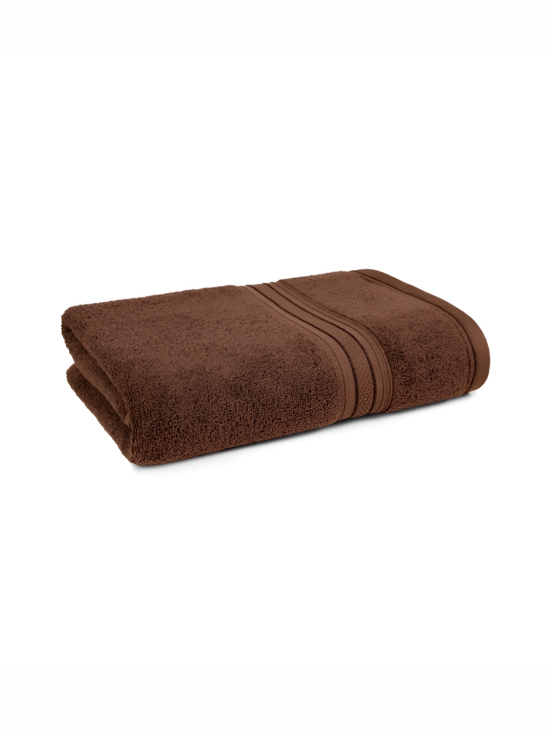 

MYTRIDENT Brown Cotton 500 GSM Bath Towel