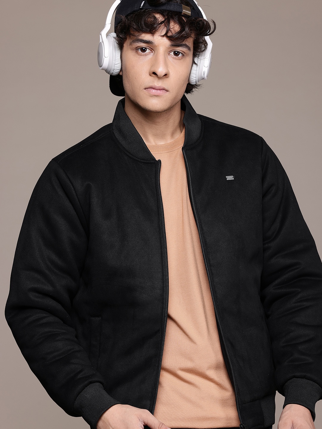 

The Roadster Lifestyle Co. Bomber Jacket, Black