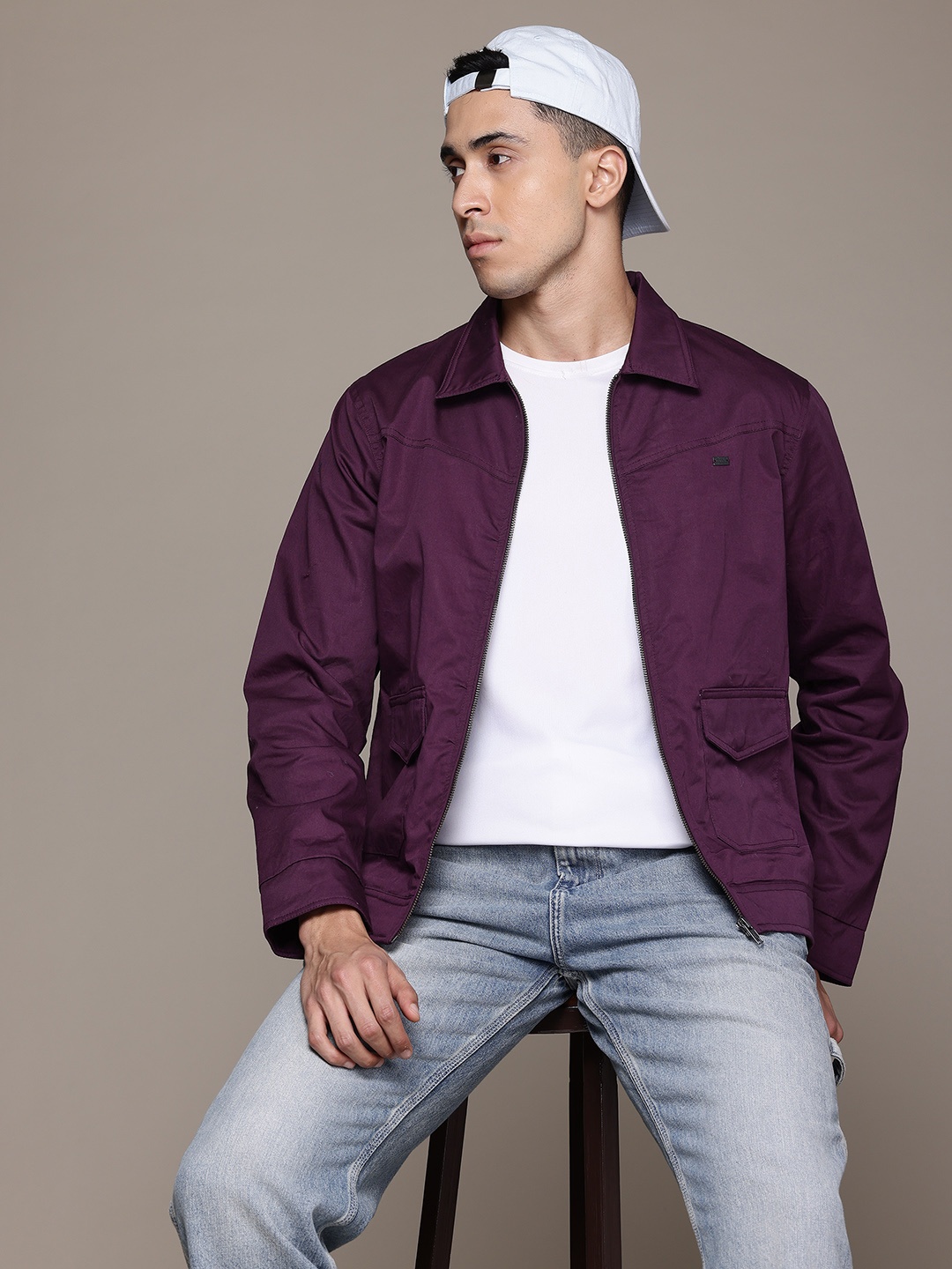 

The Roadster Lifestyle Co. Tailored Jacket, Burgundy