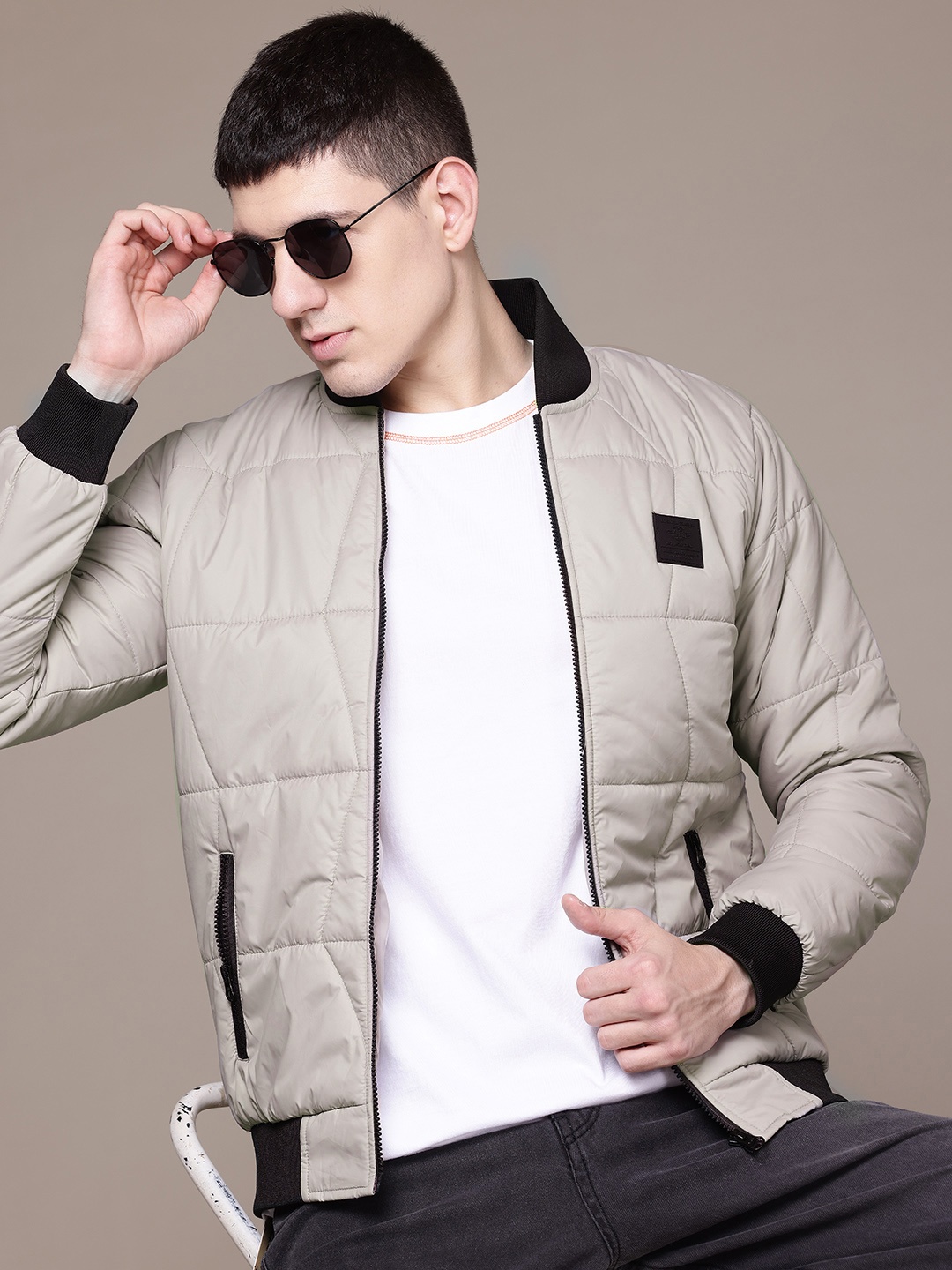 

The Roadster Lifestyle Co. Padded Jacket, Grey