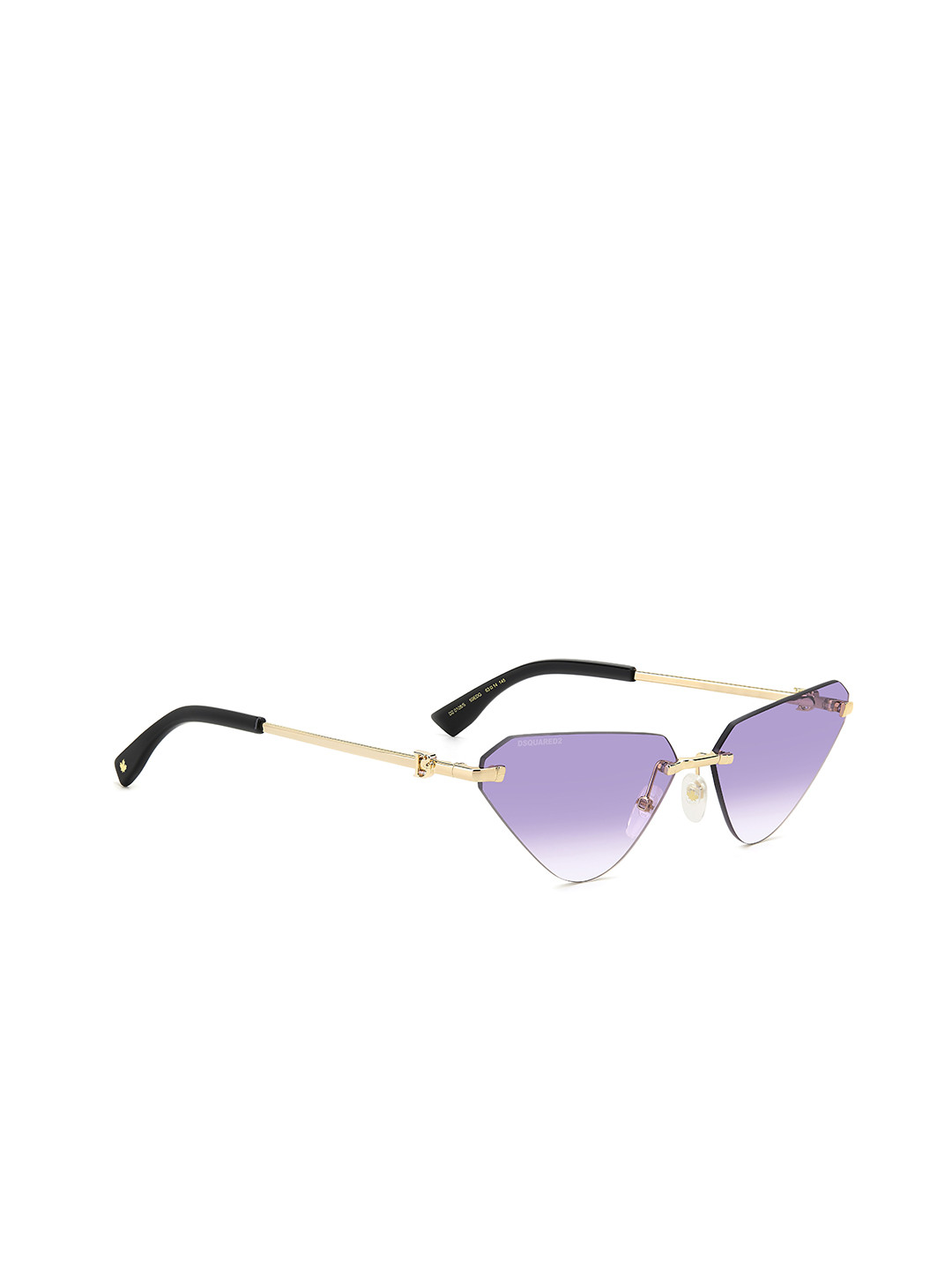 

Dsquared2 Women Cateye Sunglasses with UV Protected Lens 206531S9E63DG, Purple