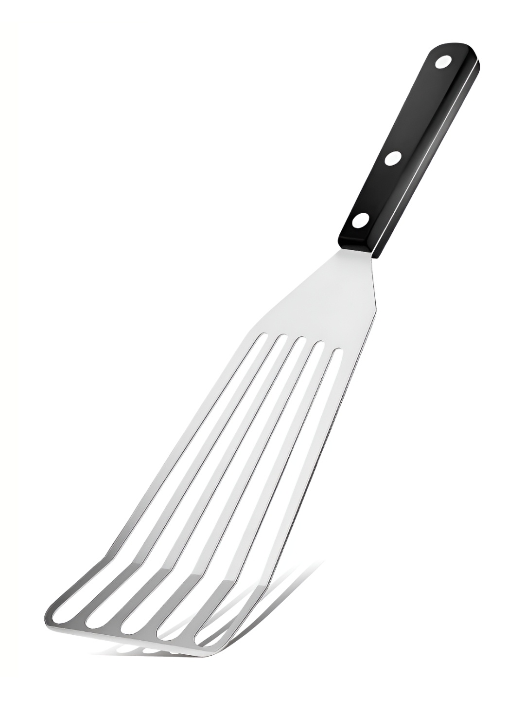 

P-Plus International Black Stainless Steel Turner Spatula