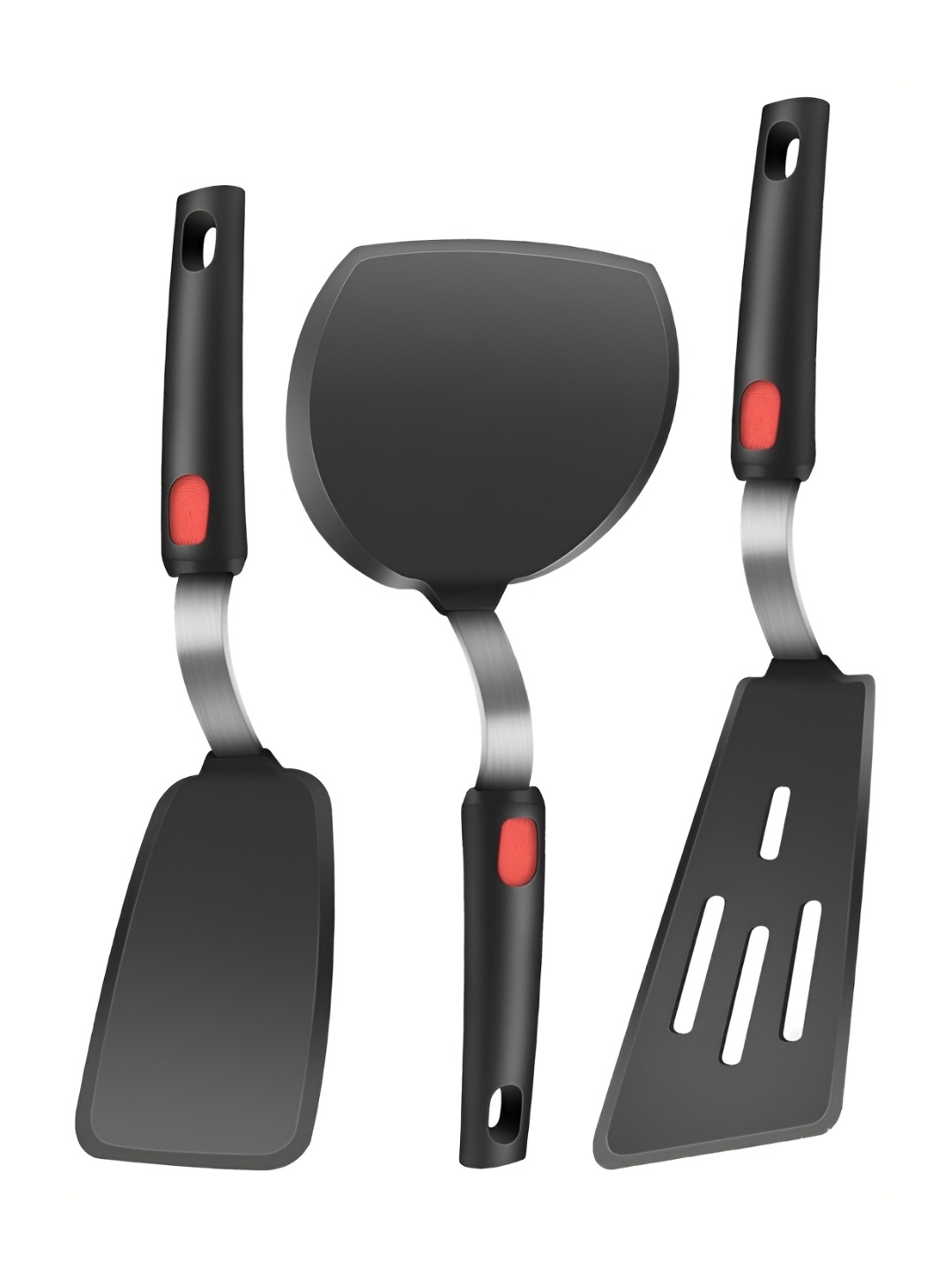 

P-Plus International Black 3 Pieces Non-Stick Spatula