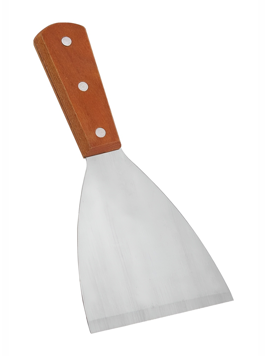 

P-Plus International Steel & Brown Wooden & Stainless Steel Turner Spatula