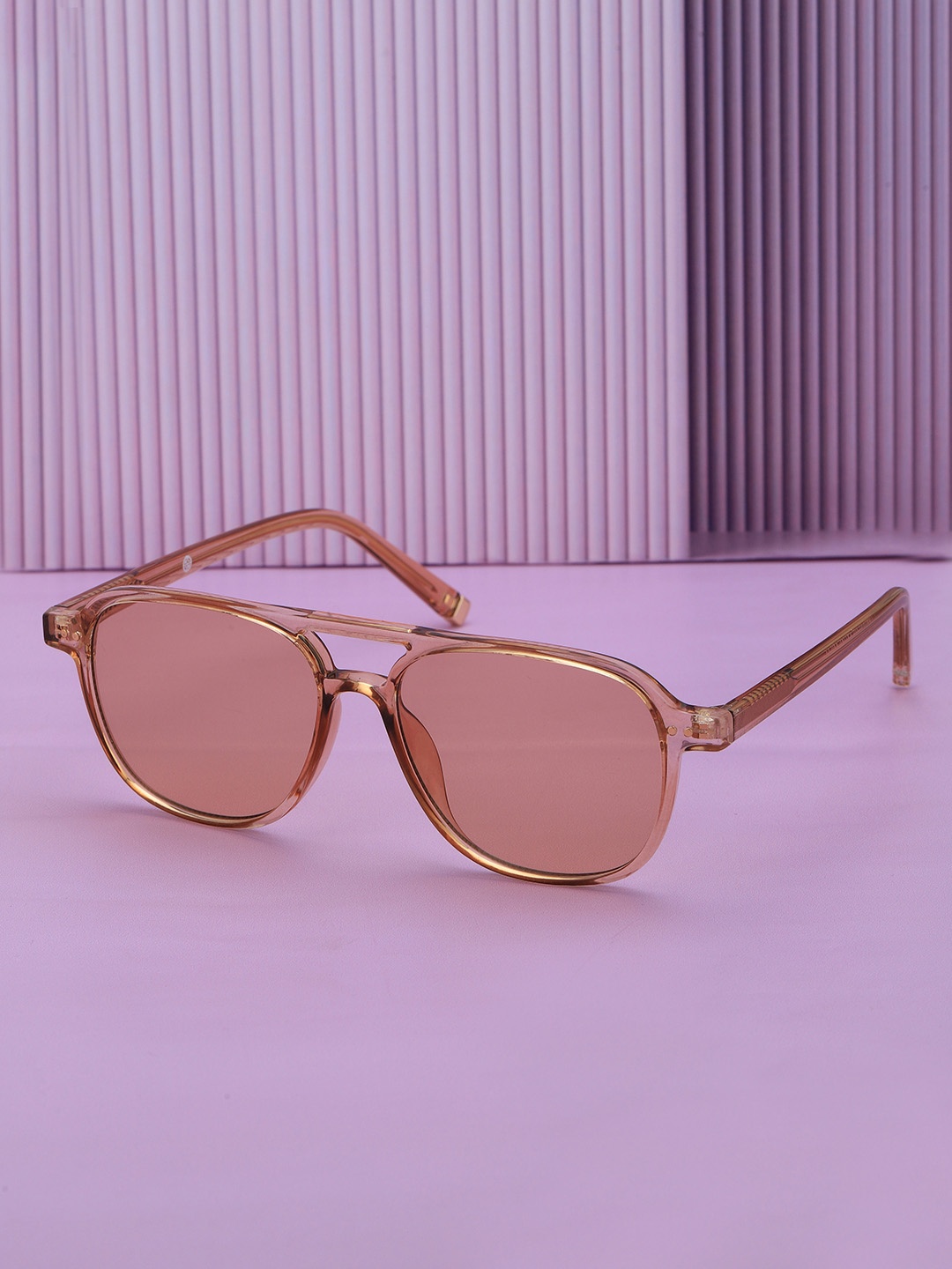 

Carlton London Women Rectangle Sunglasses with UV Protected Lens, Transparent