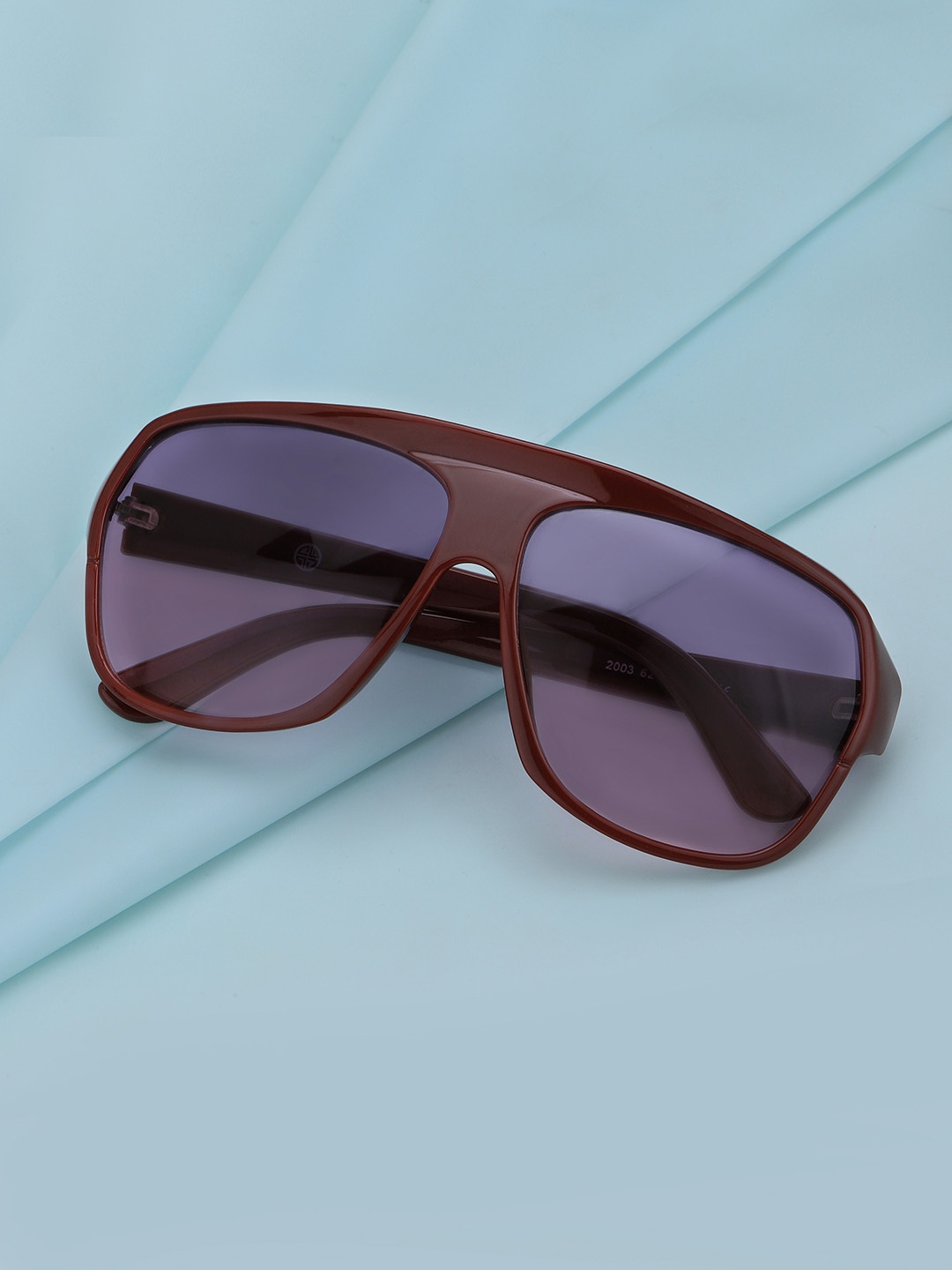 

Carlton London Women Oversized Sunglasses with UV Protected Lens, Maroon