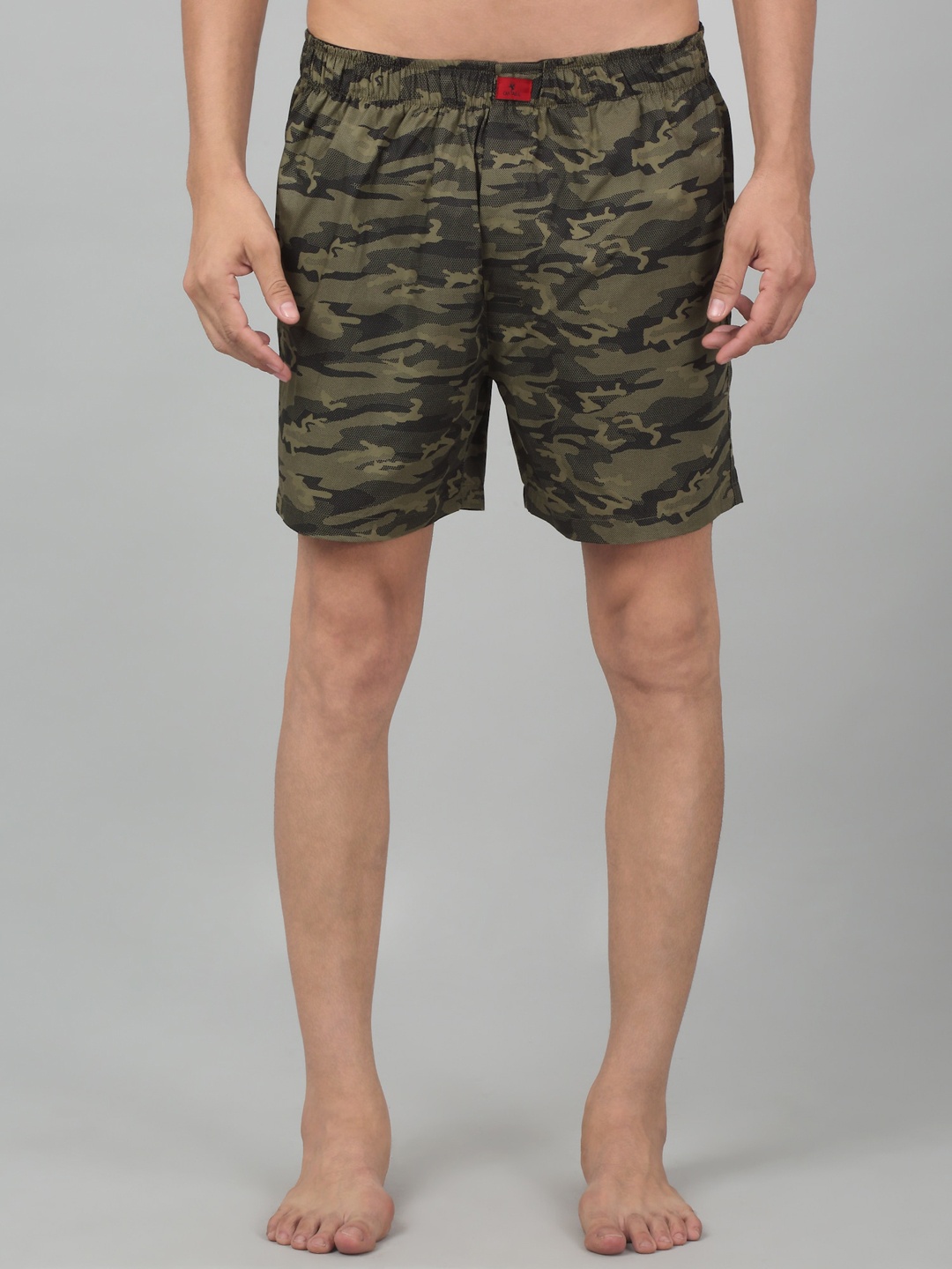 

Cantabil Printed Cotton Boxers MBOX00009_OLIVE