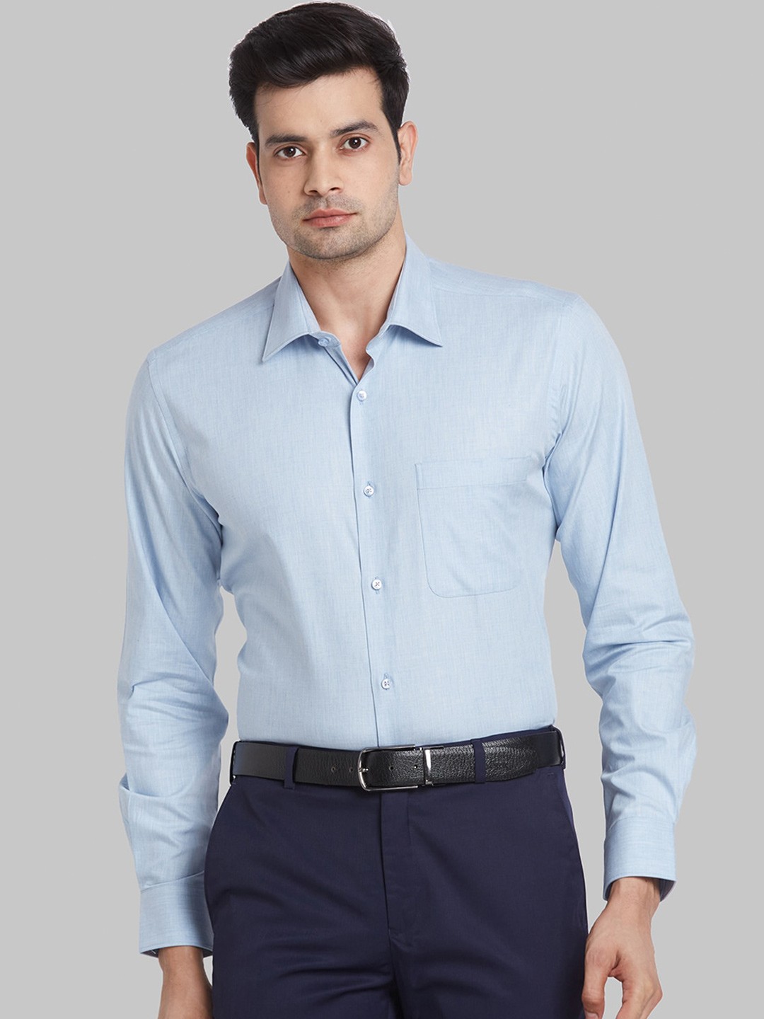 

Raymond Cutaway Collar Contemporary-Fit Formal Shirt, Blue