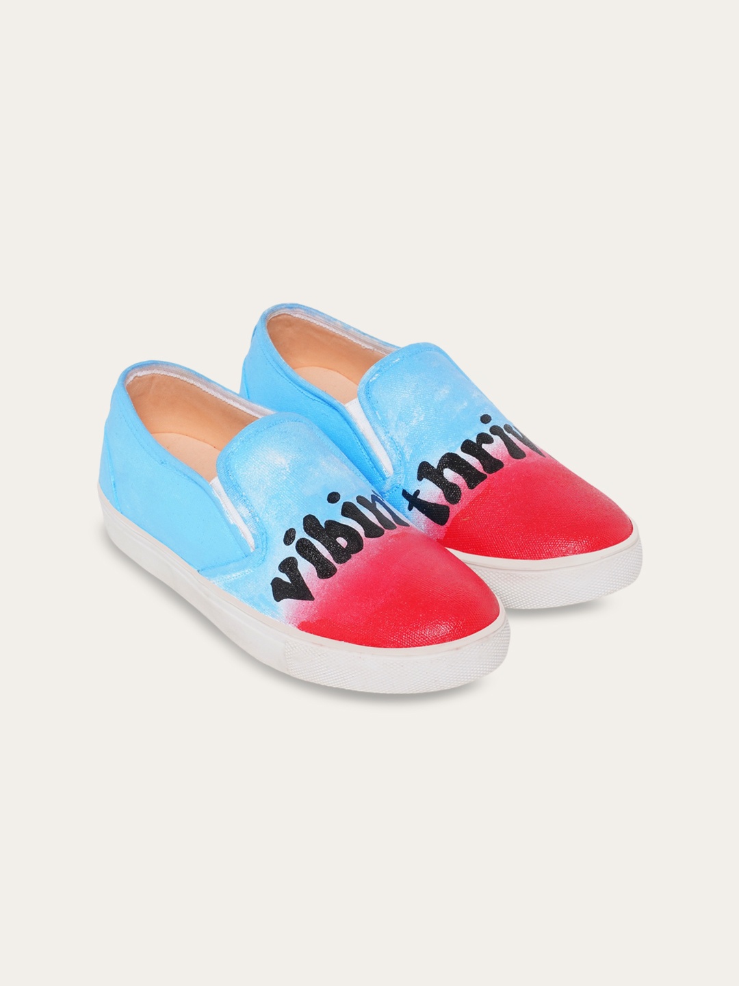 

THE QUIRKY NAARI Women Perforations Loafers, Blue