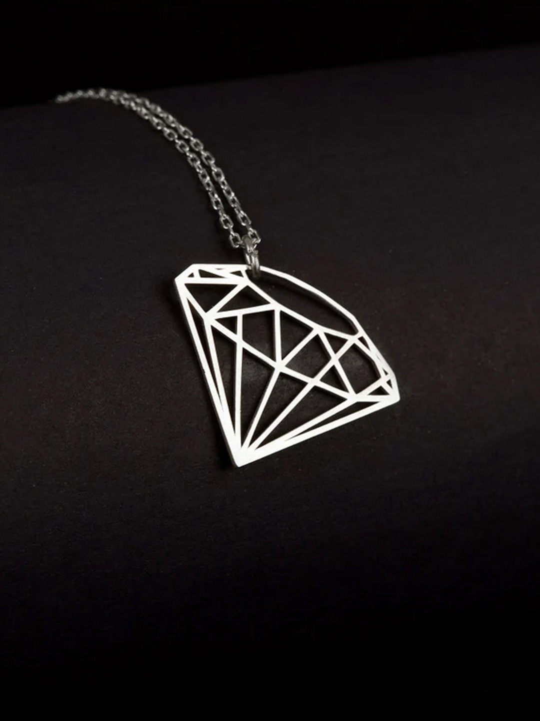 

Goldnera 925 Sterling Silver-Plated Contemporary Pendants with Chain