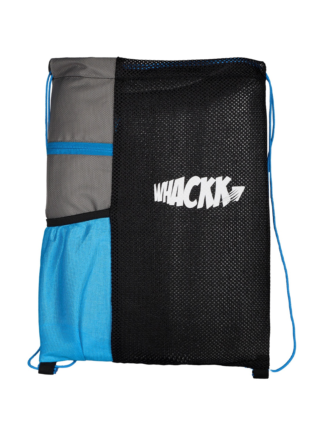 

Whackk Unisex Colourblocked Swimming Gym Backpack, Blue