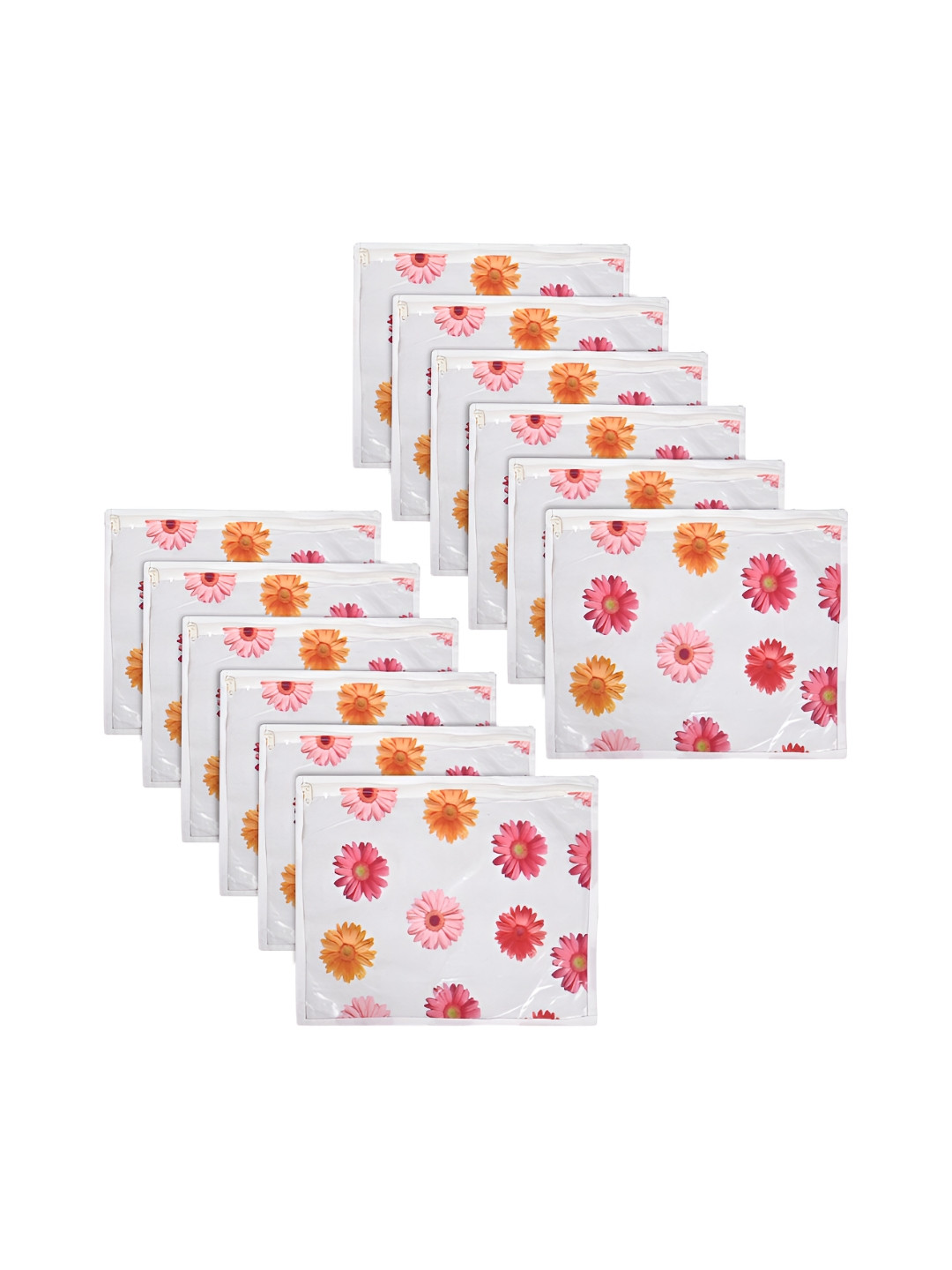 

Kuber Industries Assorted 12 Pieces Printed Multi-Utility Organisers