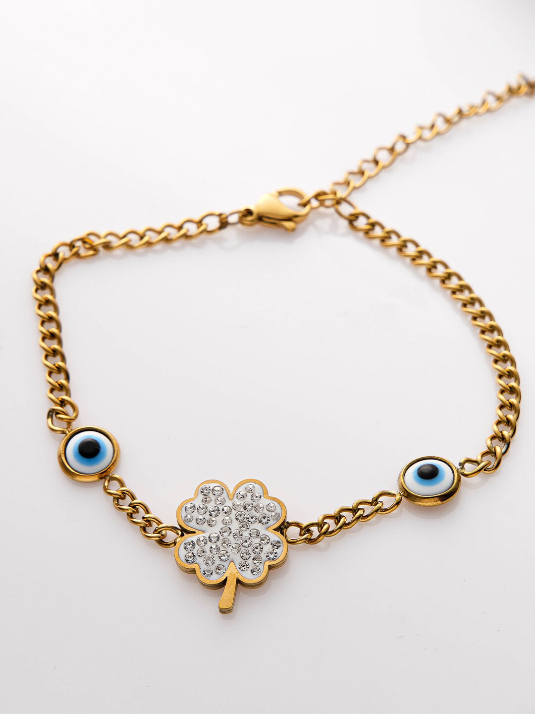 

SWASHAA Gold-Plated Charm Bracelet