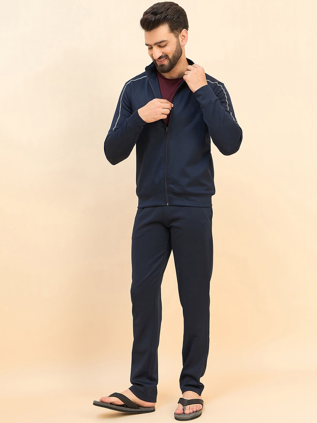 

Sweet Dreams Men Mid Rise Tracksuits, Navy blue