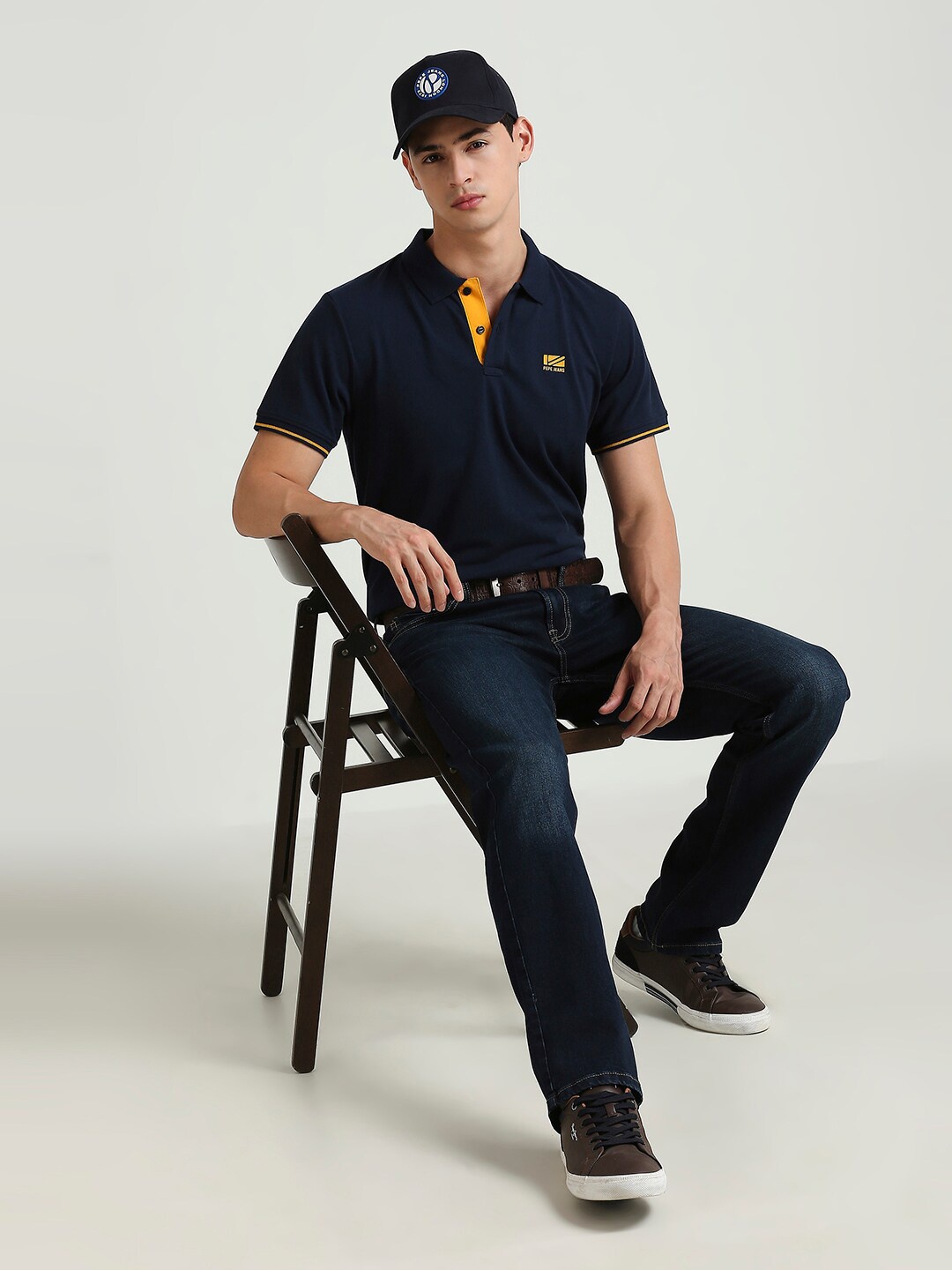 

Pepe Jeans Polo Collar Short Sleeves T-shirt, Blue