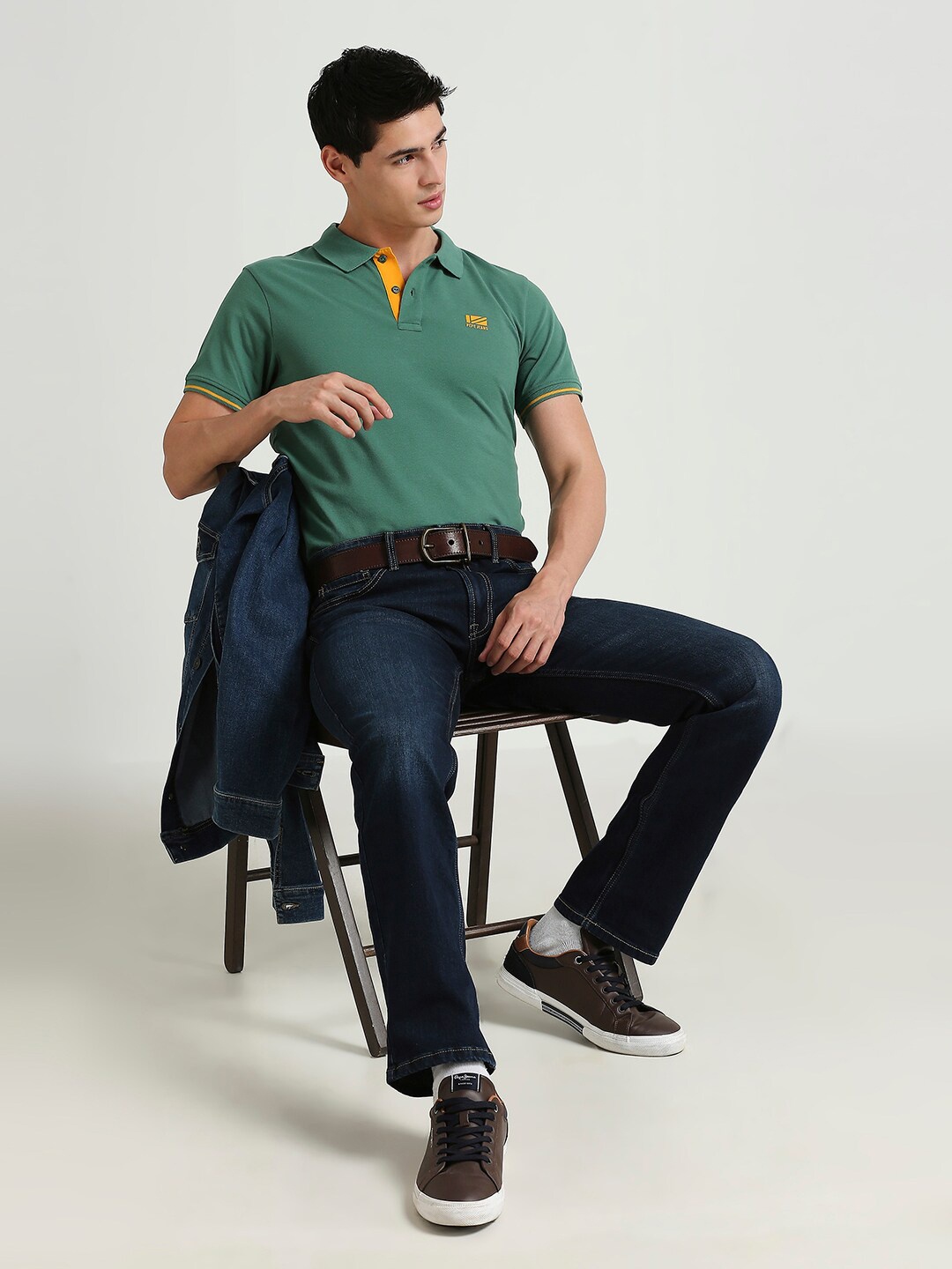 

Pepe Jeans Polo Collar T-shirt, Green