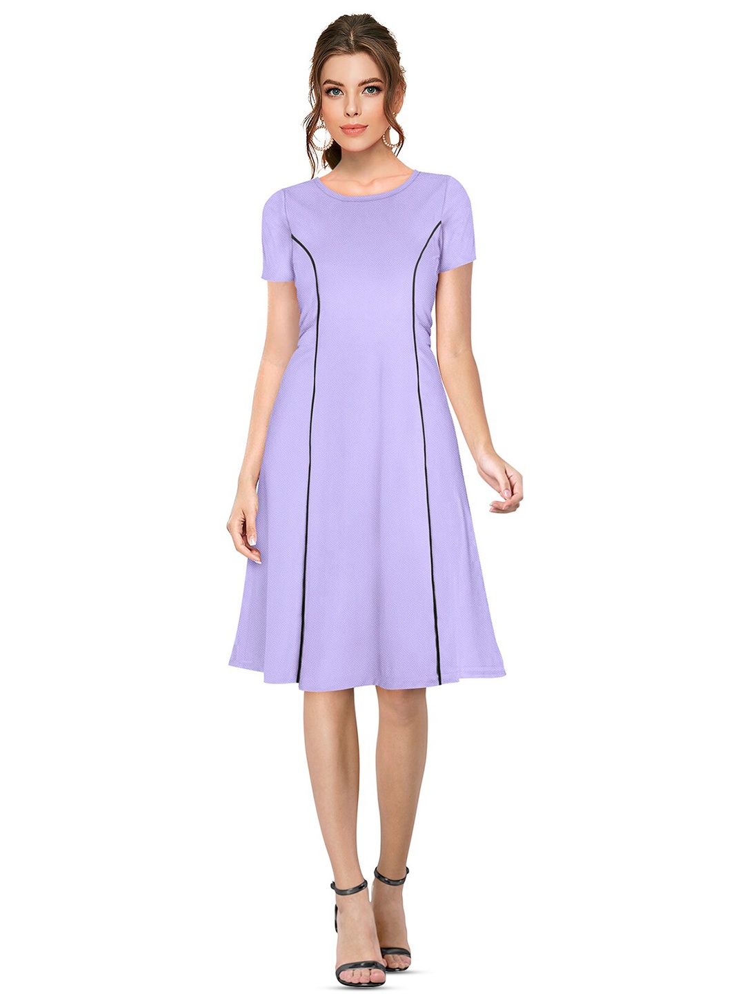 

BAESD A-Line Dress, Purple