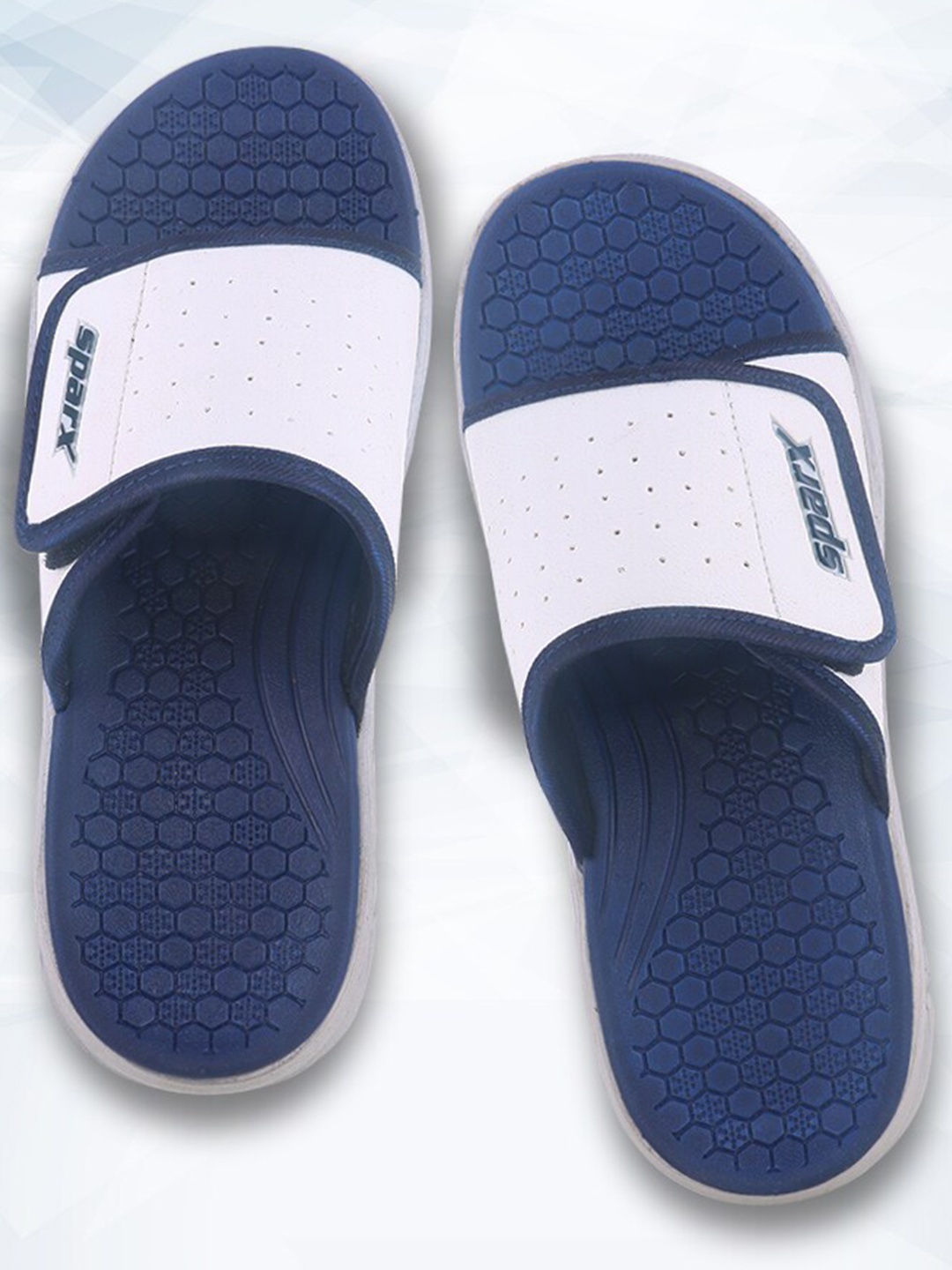 

Sparx Men Textured Slip-On Flip-Flop, White