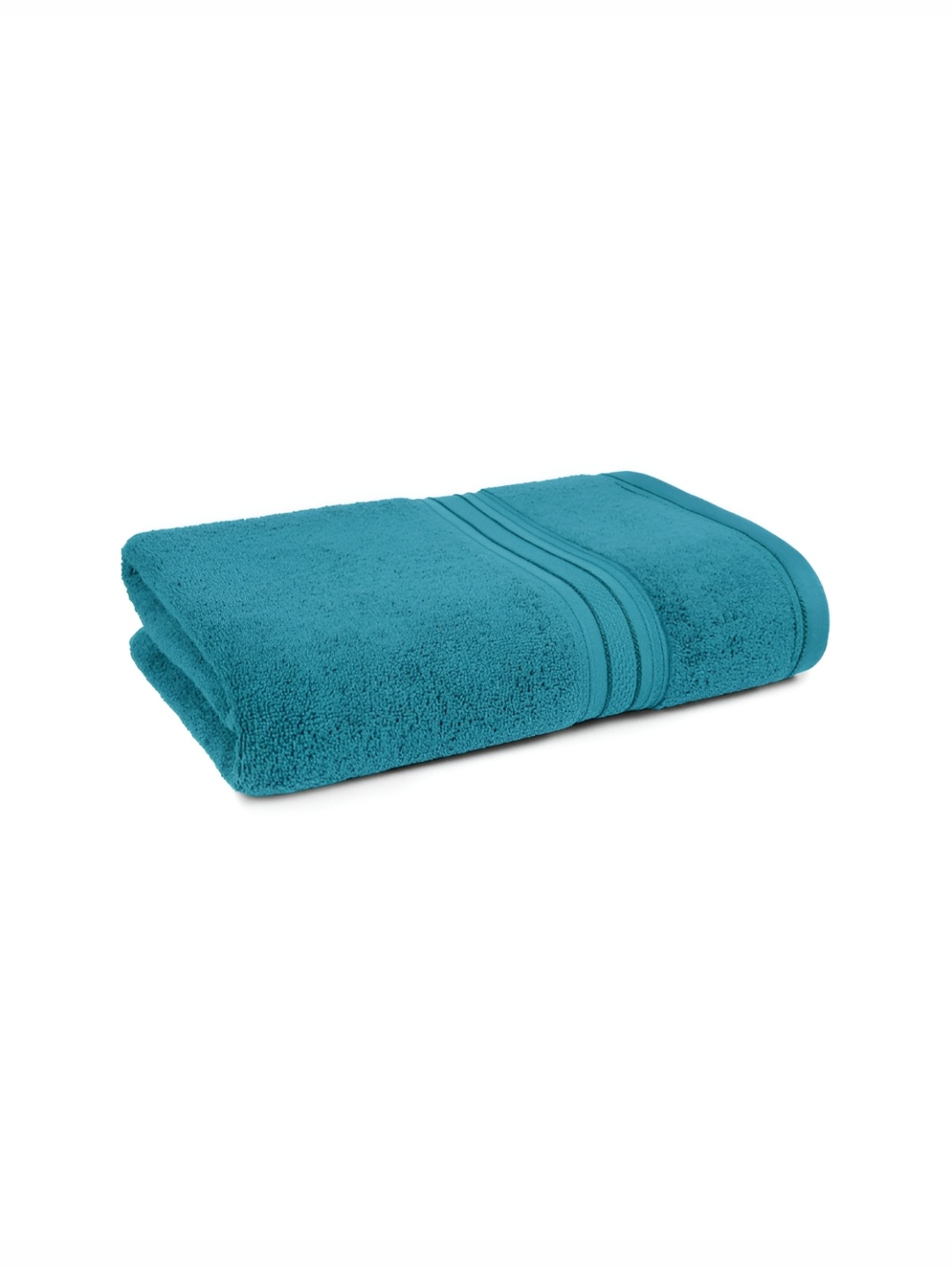 

MYTRIDENT Blue Cotton 500 GSM Bath Towel