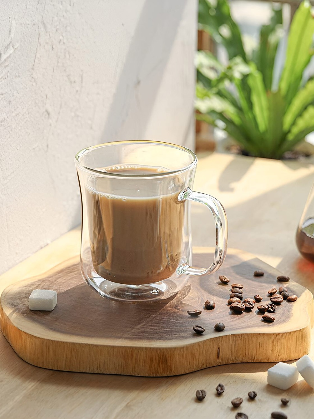 

P-Plus International Transparent Solid Glass Cup