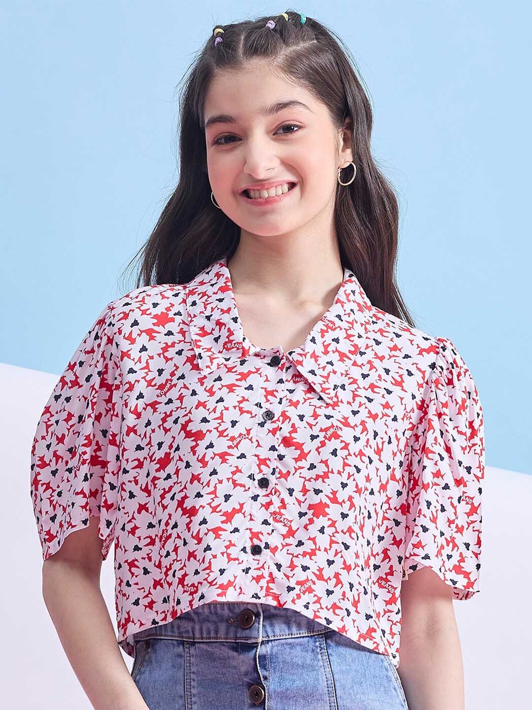 

Stylo Bug Floral Printed Top, White