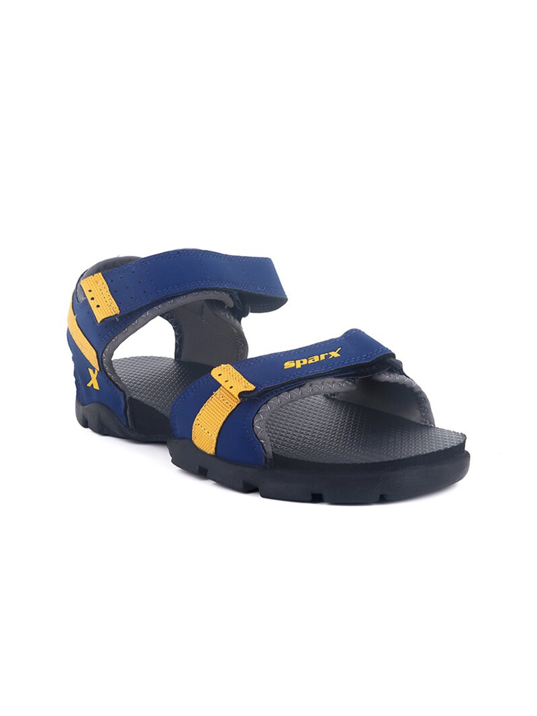 

Sparx Women Textured Sports Sandals, Navy blue
