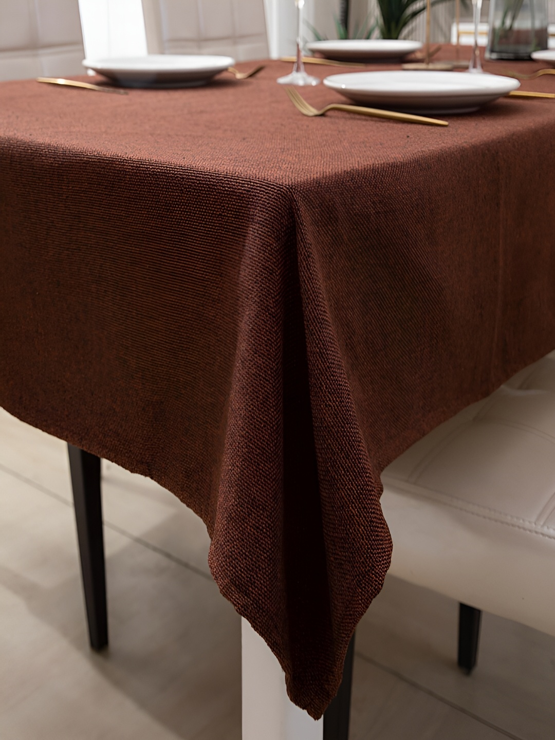 

HOKIPO Brown 2 Seater Rectangle Table Cover