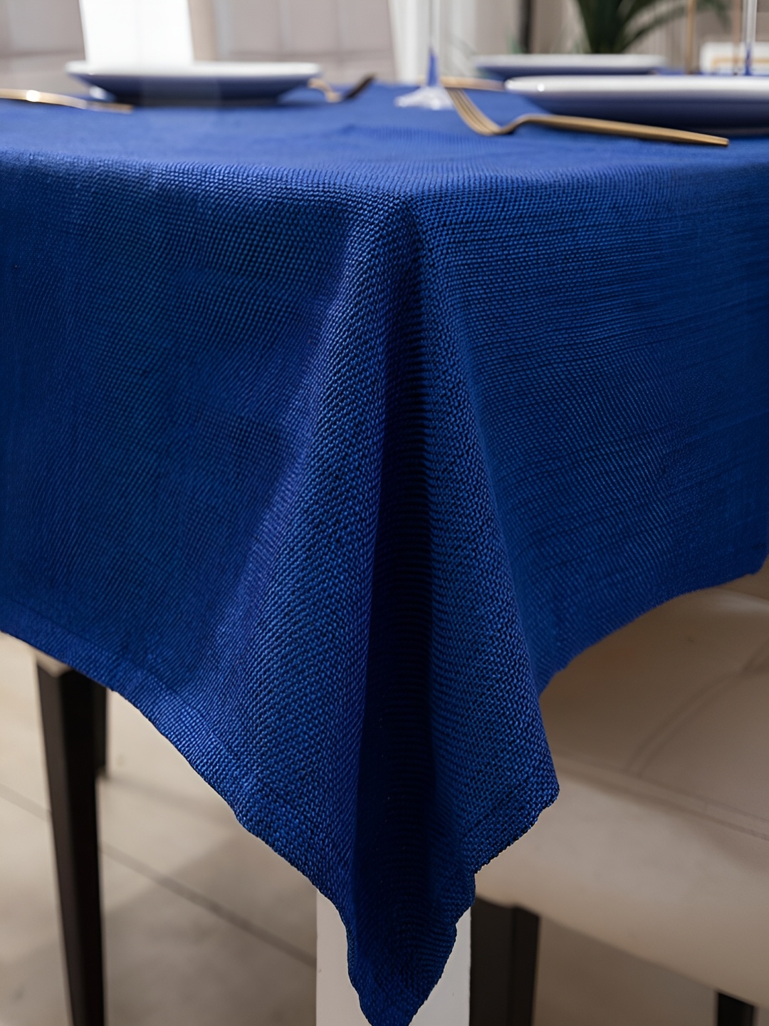 

HOKIPO Blue 4-Seater Rectangular Table Cover