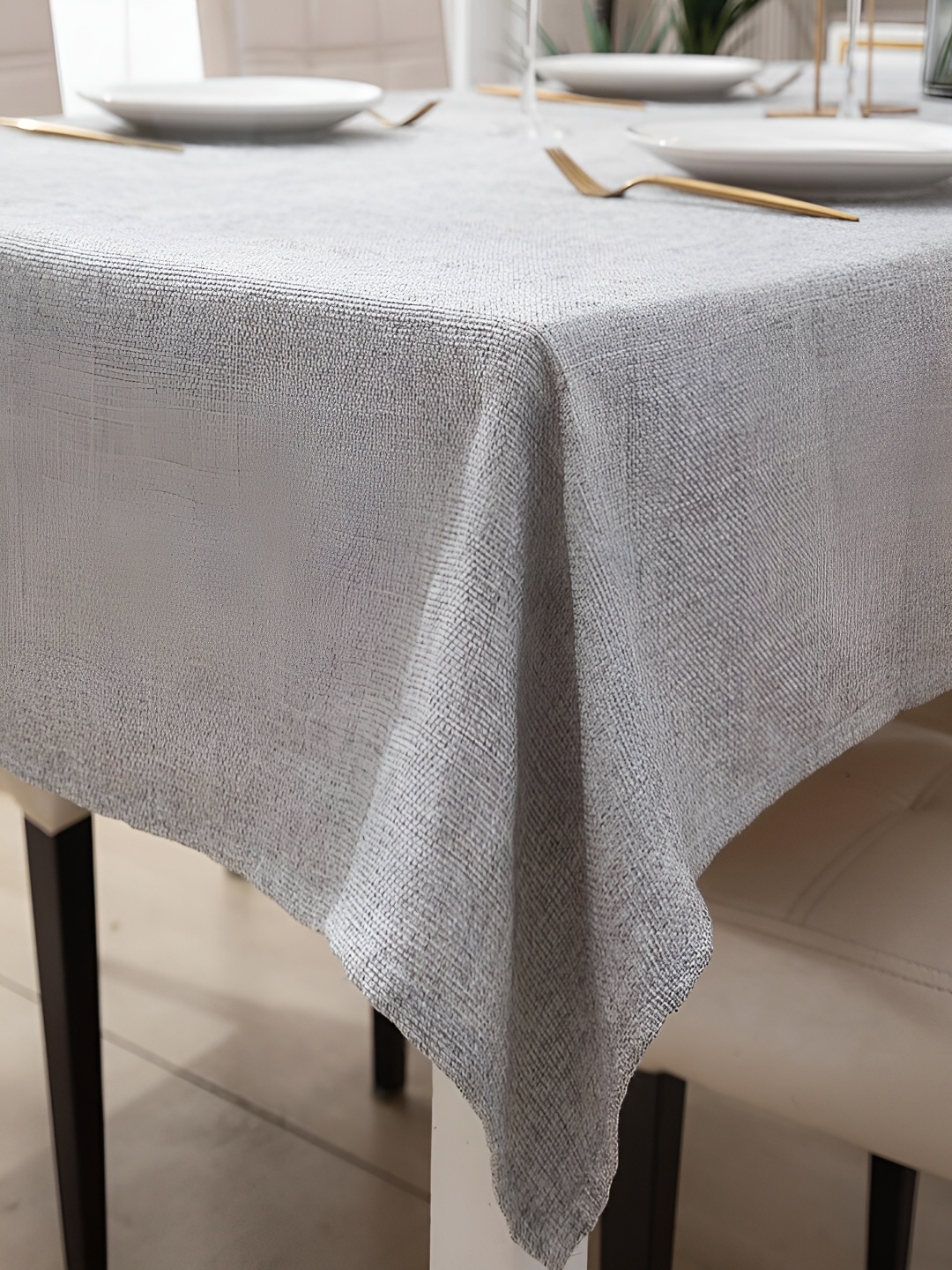 

HOKIPO Grey 8-Seater Rectangular Table Cover