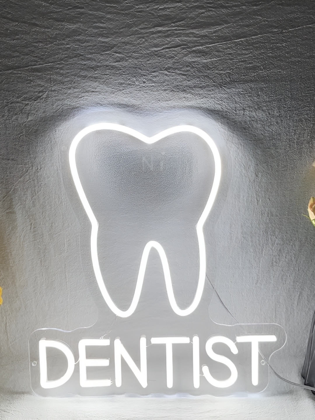 

the party planet White Dentist Neon String Light